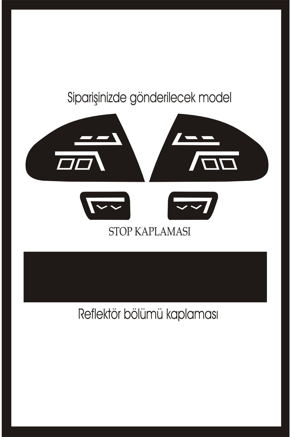 Lantis İçin şık tasarım karbon sticker seti Aksesuar Stop Farı Kaplama Led Görünümlü