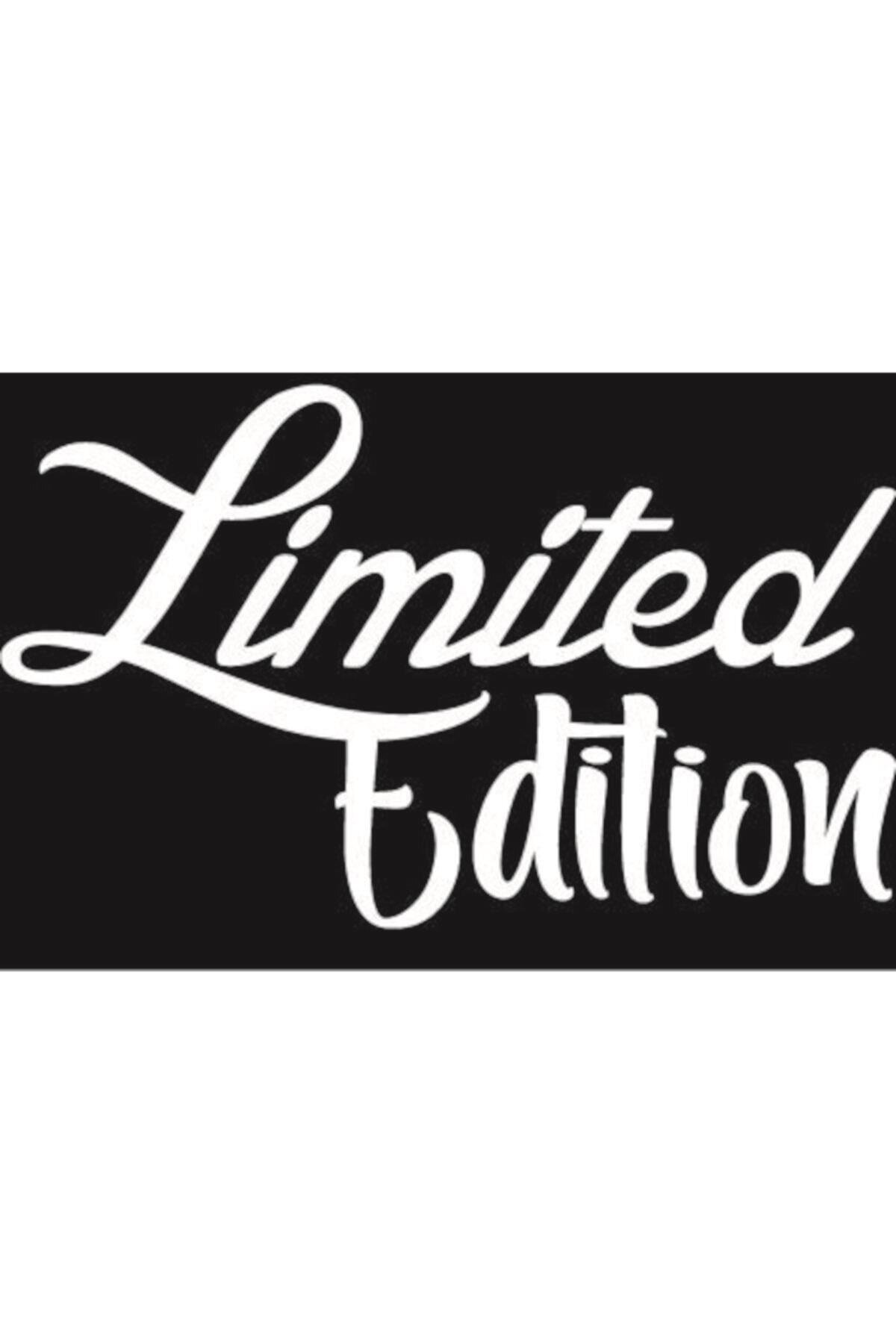 Limited Edition Oto özel yeni sticker Beyaz 15*9 Cm