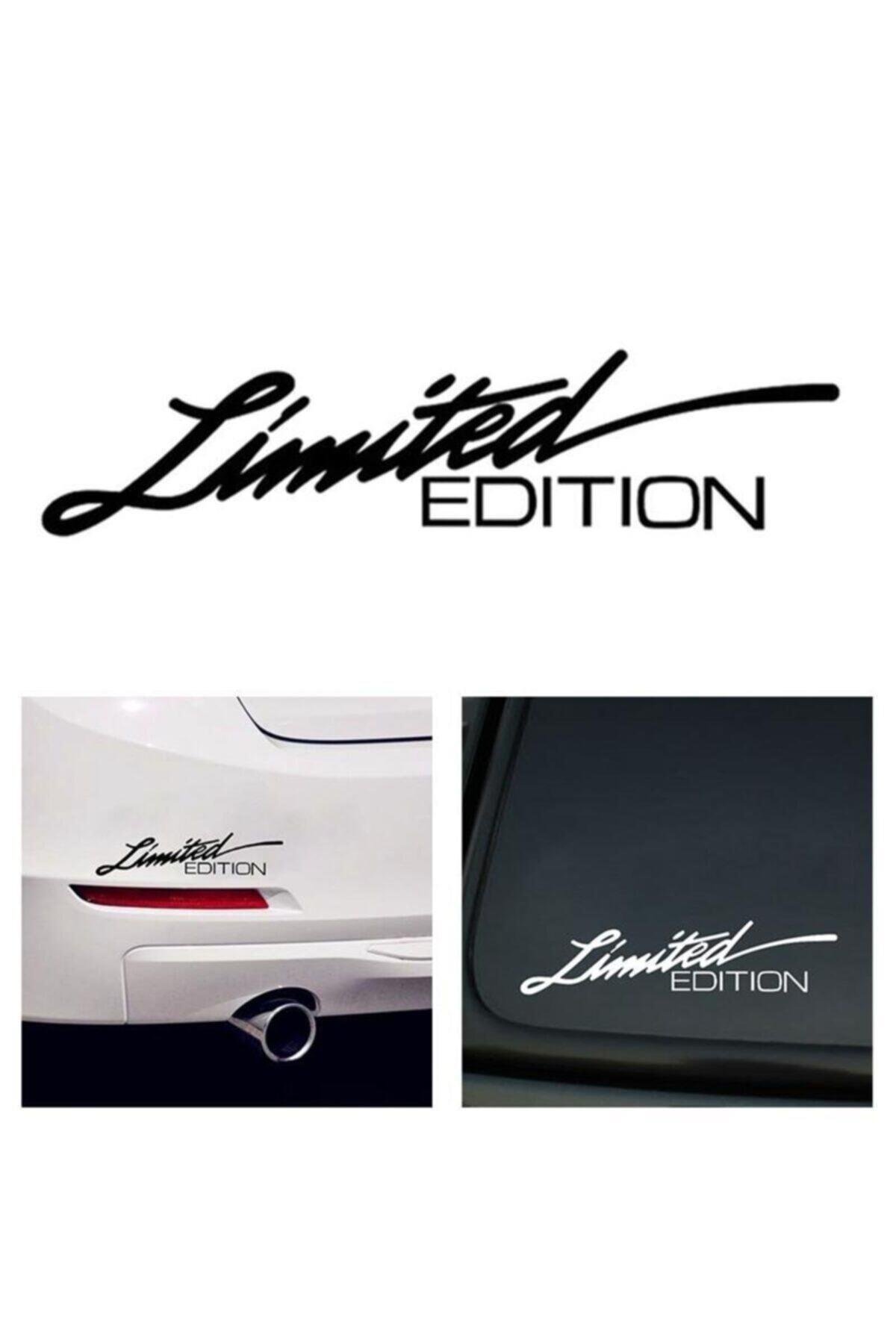 Limited Edition Oto özel yeni sticker Siyah 25*8 Cm