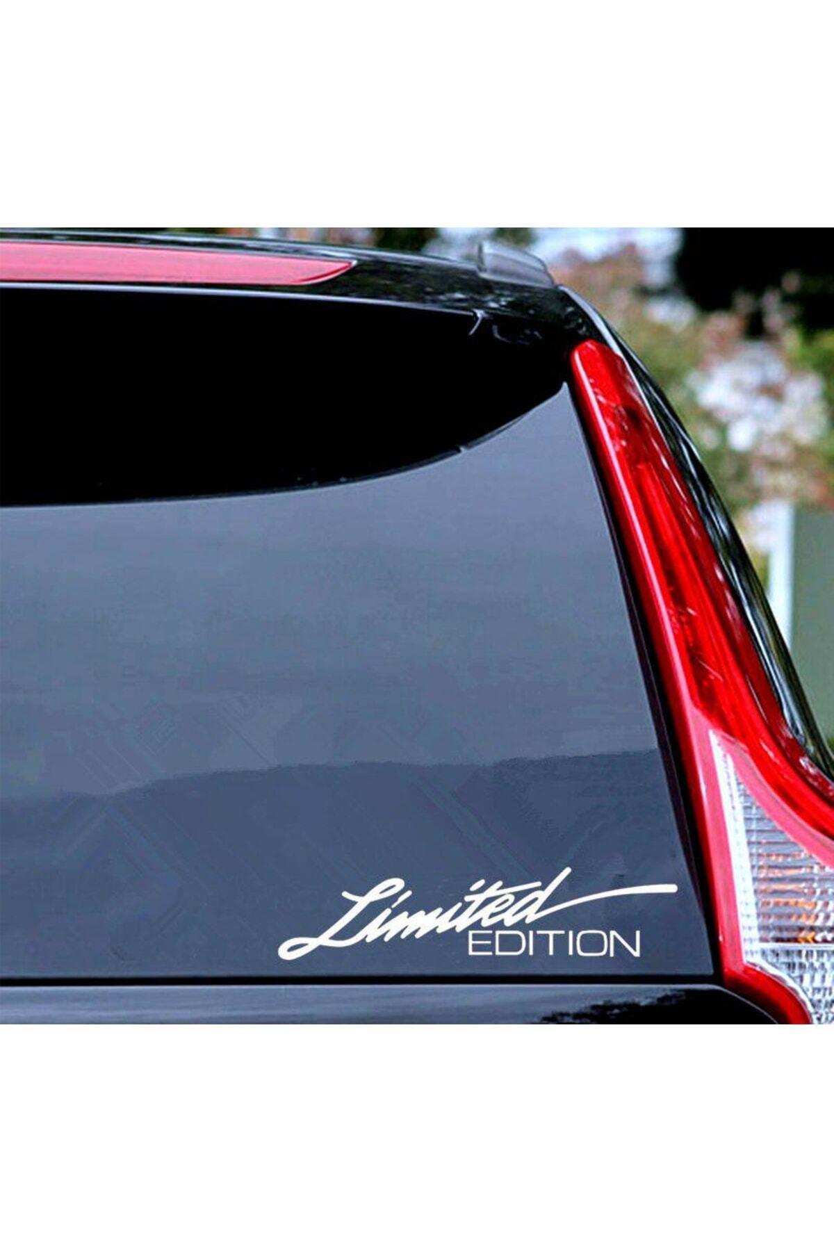 Limited Edition Oto özel yeni sticker Beyaz 23*7 Cm