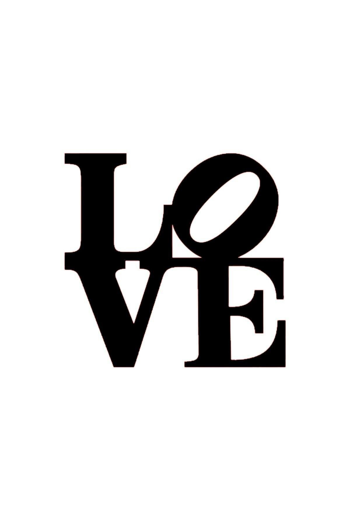 Love Oto Cam özel yeni sticker Siyah 15*15 Cm