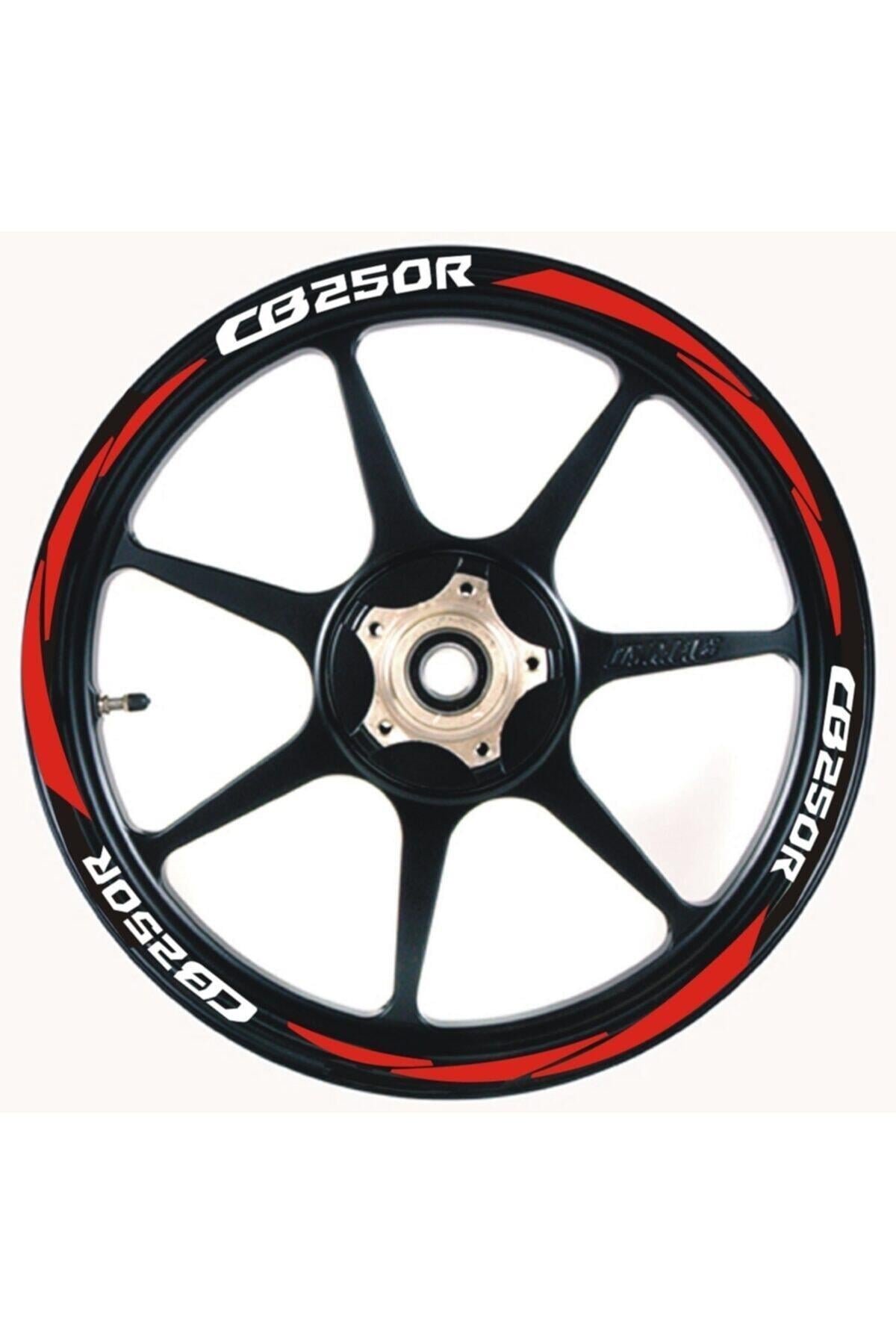 motosiklet Jant Şeridi Honda Cb250R Uyumlu Sağ-Sol/Ön-Arka