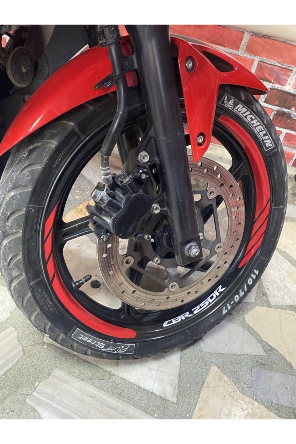 motosiklet Jant Şeridi Honda Cbr 250R Sağ-Sol/Ön-Arka