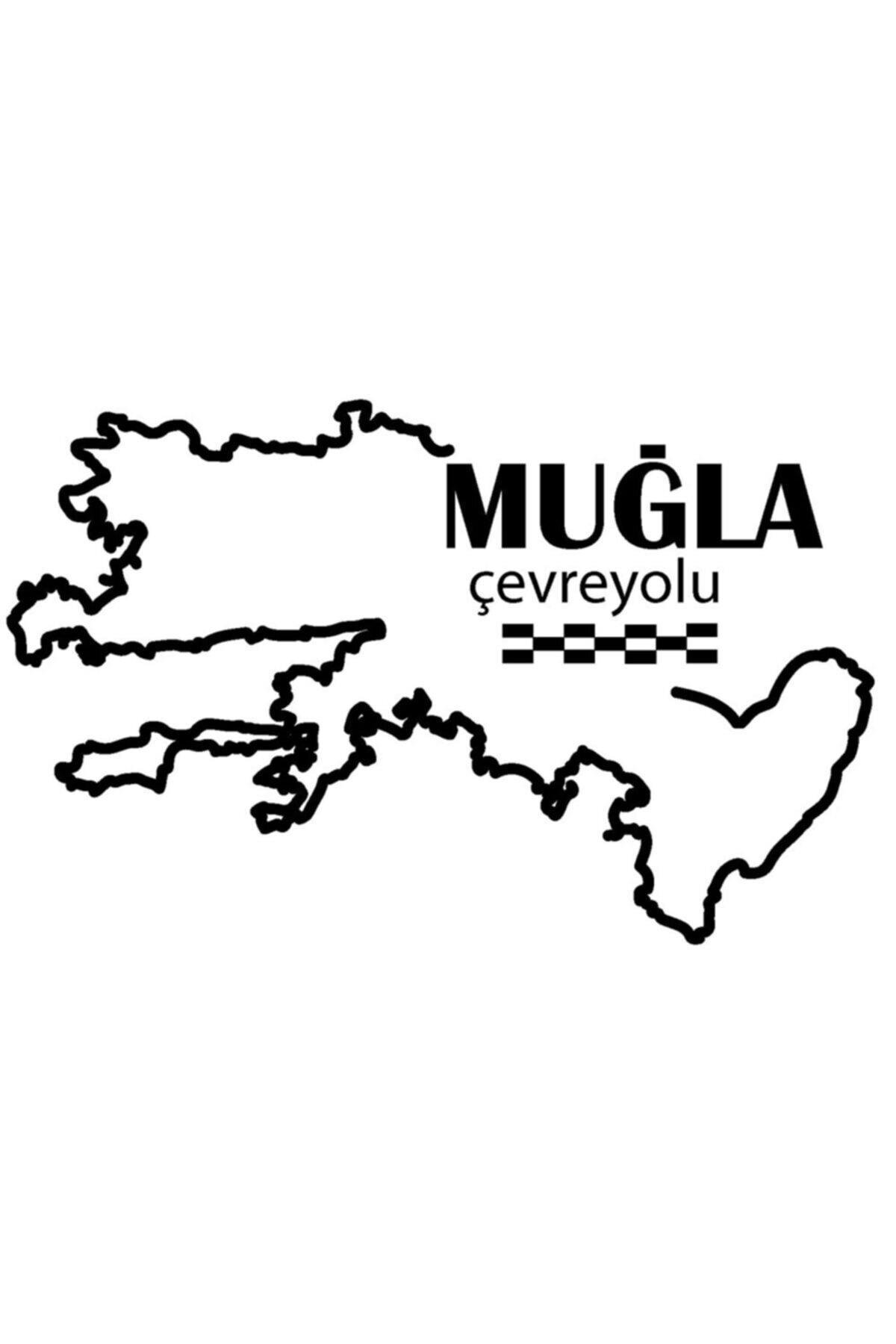 Muğla Çevreyolu özel yeni sticker 12*9 Cm