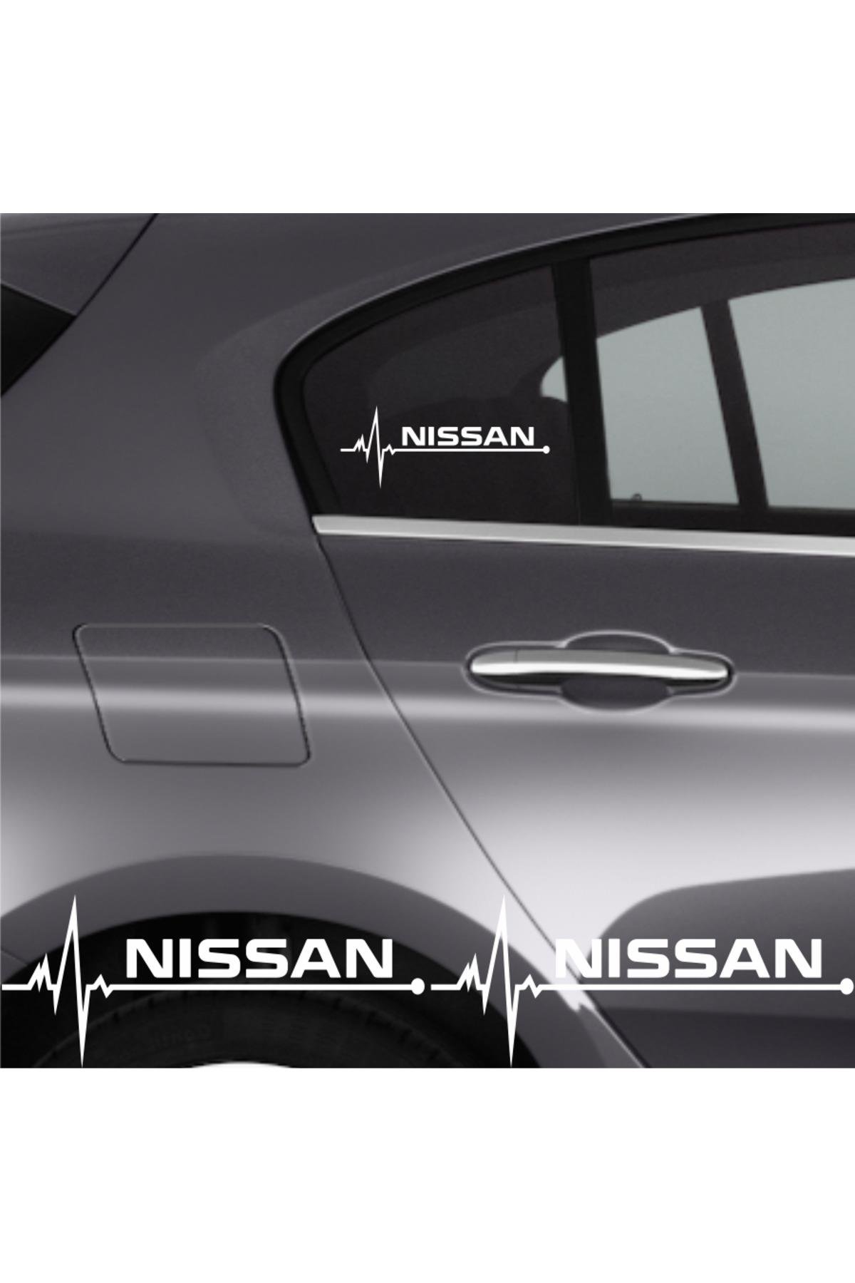 Nissan Note İçin şık tasarım karbon sticker seti Aksesuar Oto Ritim özel yeni sticker 2 Adet 20*9 Cm