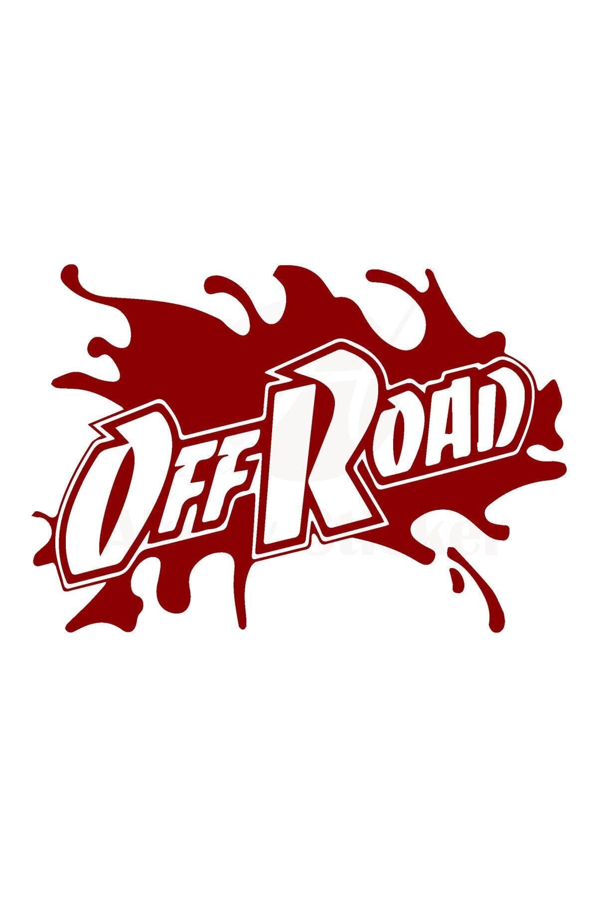 Off Road özel yeni sticker 4X4 Kırmızı 20*13 Cm