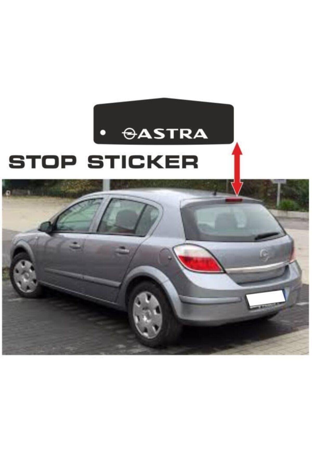 Opel Astra H Kasa Stop özel yeni sticker