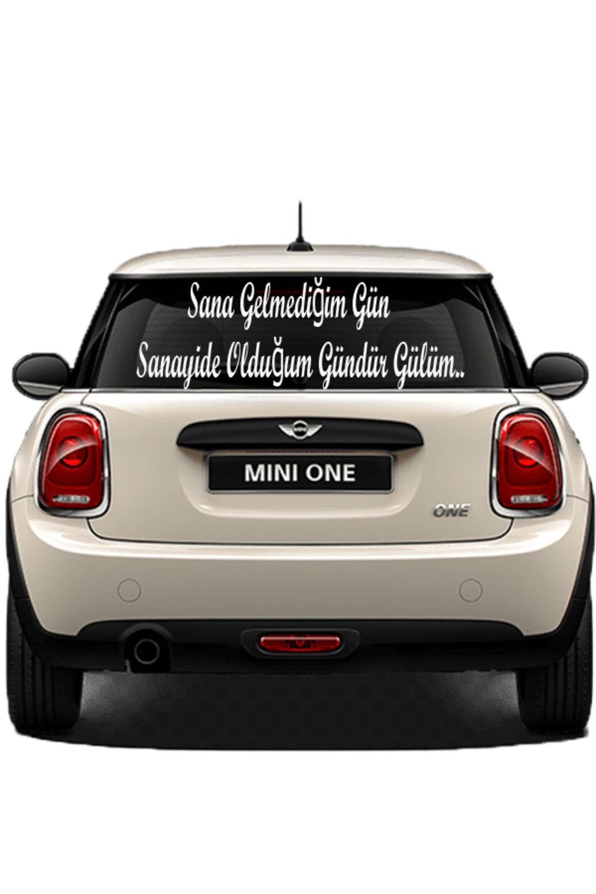 Oto Cam Yazı Sözleri Ticari-Servis-Dolmuş-Panelvan Uzun özel yeni sticker Model 52