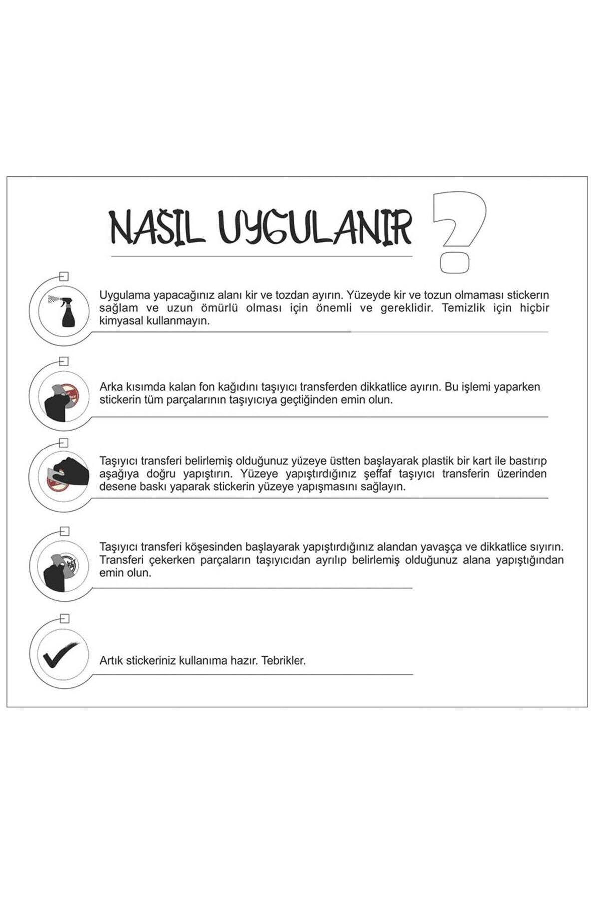 Oto özel yeni sticker Set Kaput-Marşpiyel-Yan Ayna 5 Parça Siyah 2,5*15 - 15*120 - 25*220 Cm