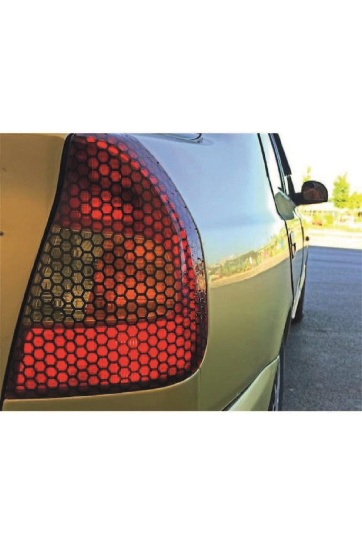 Petek Tasarım Oto Stop özel yeni sticker 2 Adet 20*17 Cm