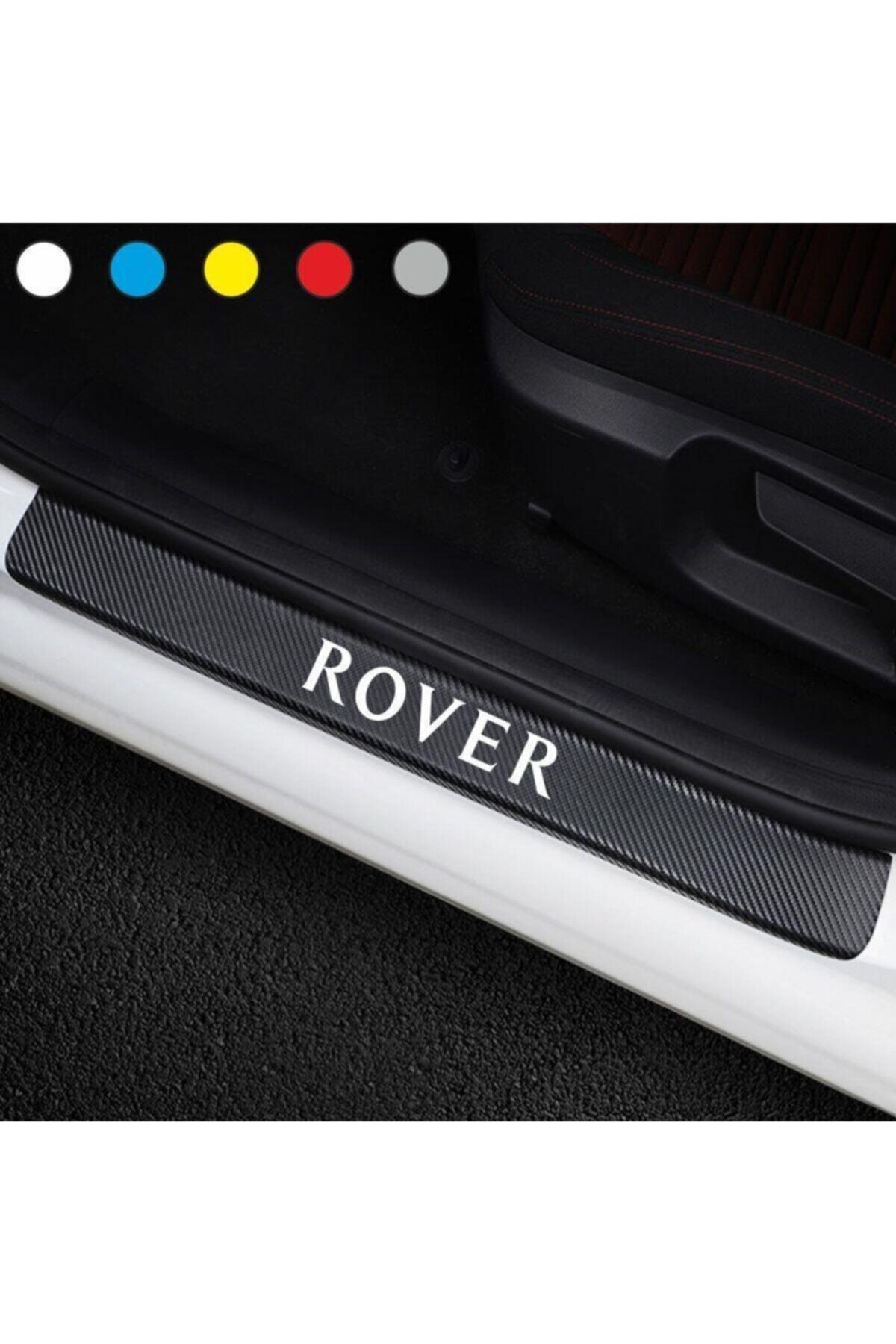 Rover İçin şık tasarım karbon sticker seti Aksesuar Oto Kapı Eşiği özel yeni sticker Karbon 4 Adet