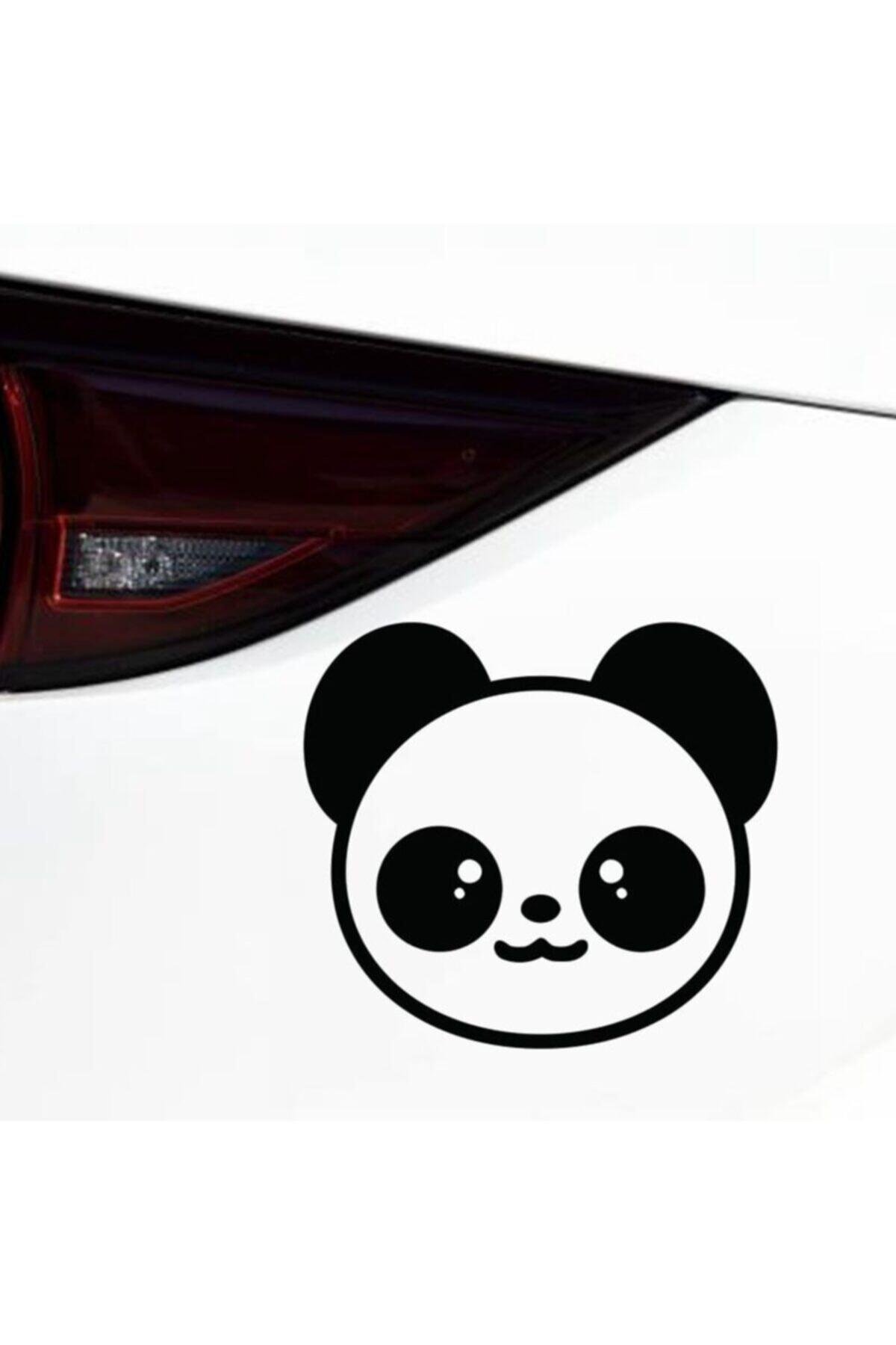 Sevimli Panda Oto özel yeni sticker 3 Parça