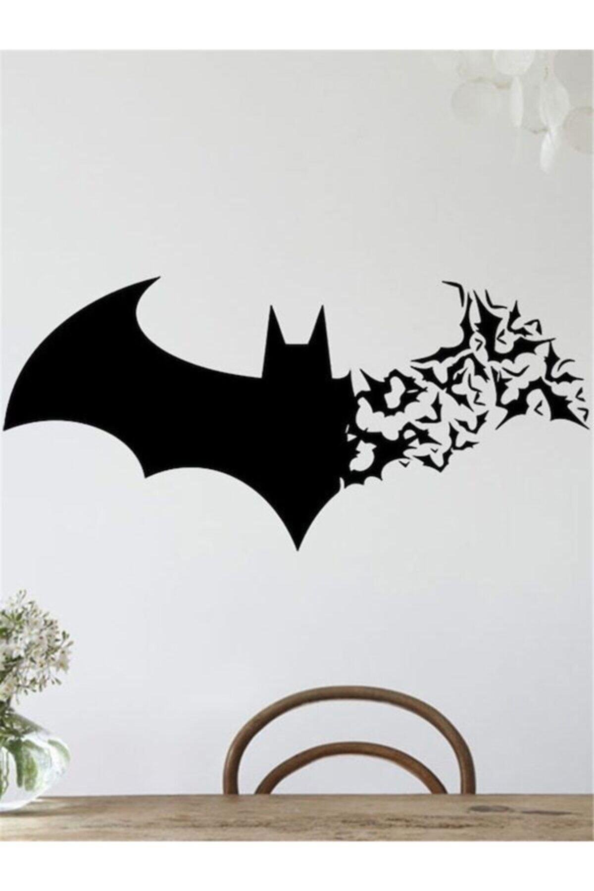 Şık Batman Su Geçirmez Kendinden Yapışkanlı Dekoratif Duvar özel yeni sticker