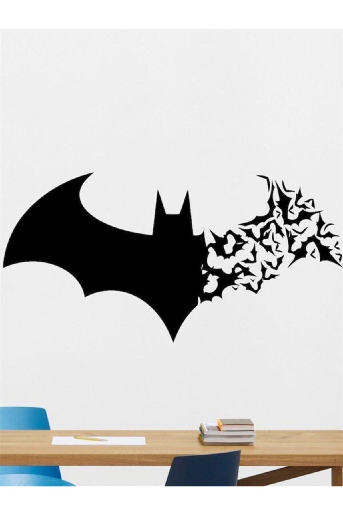 Şık Batman Su Geçirmez Kendinden Yapışkanlı Dekoratif Duvar özel yeni sticker