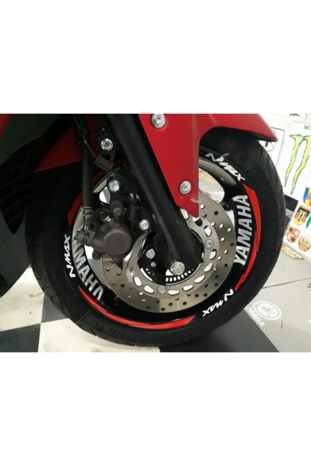 Şık Tasarım motosiklet Jant Şeridi Mt25Srt001 Yeşil Reflektörlü Yamaha Mt-25 14-21 Sağ-Sol/Ön-Arka