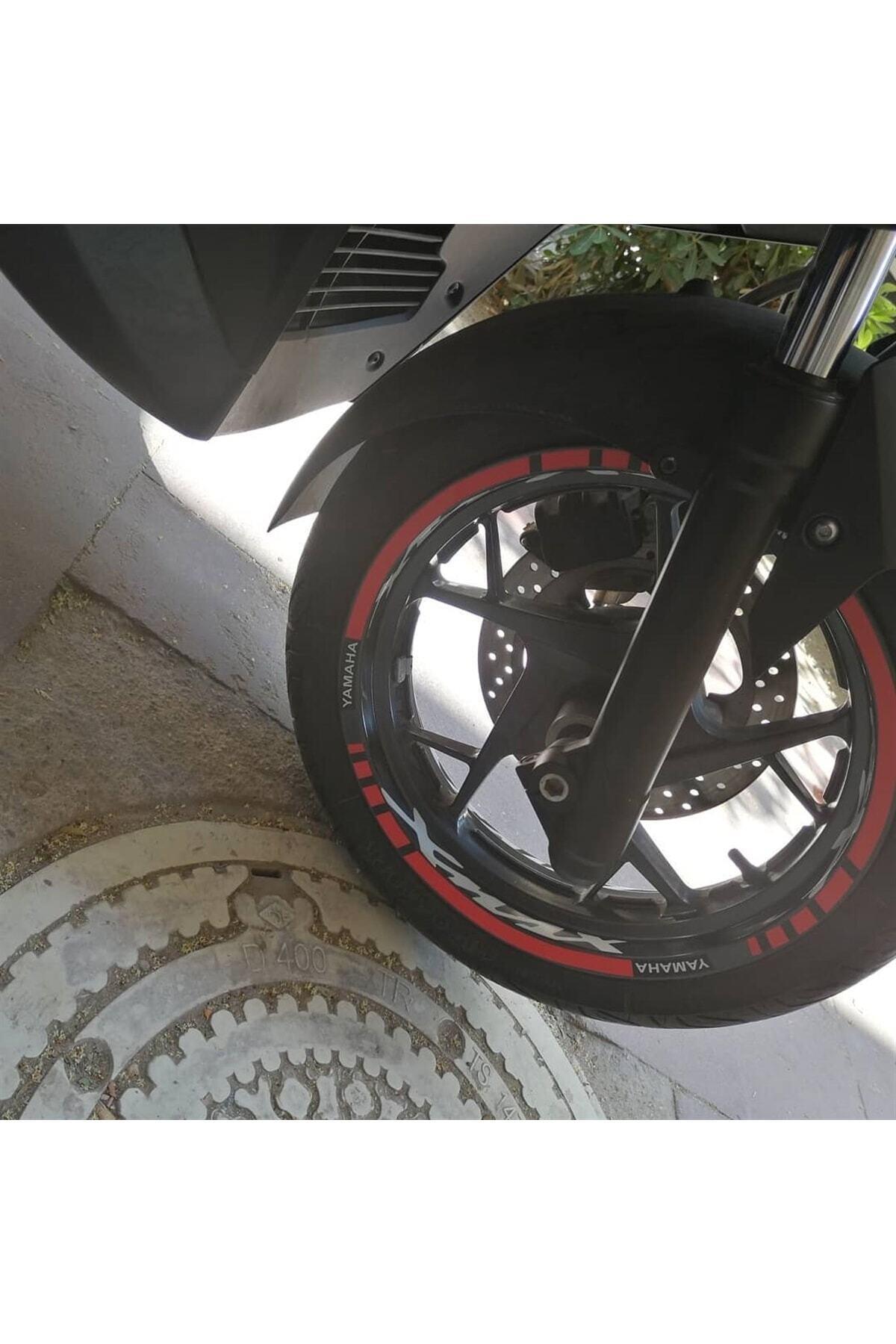 Şık Tasarım motosiklet Jant Şeridi Xj6 600 Sağ-Sol/Ön-Arka