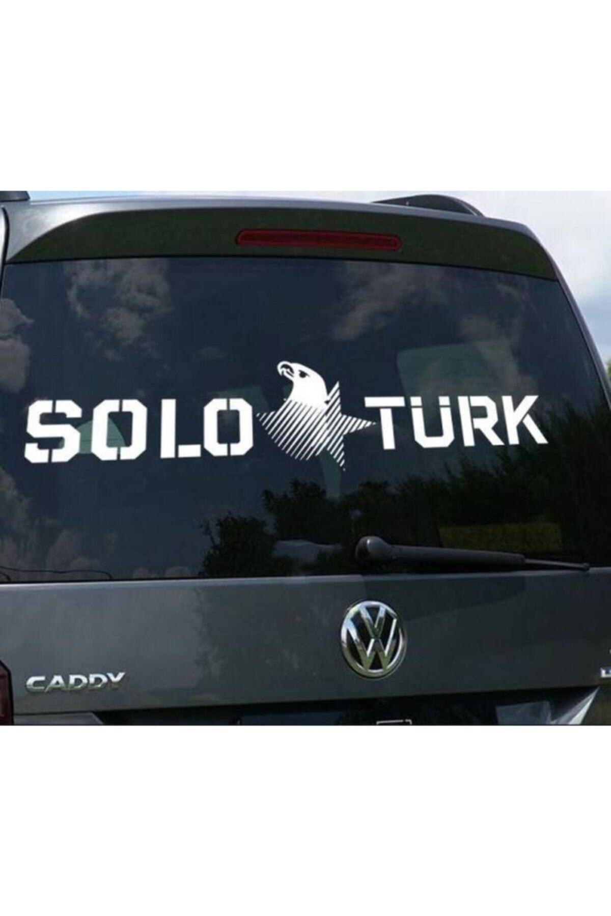 Solo Türk özel yeni sticker Oto Arka Cam özel yeni sticker 52*13 Cm