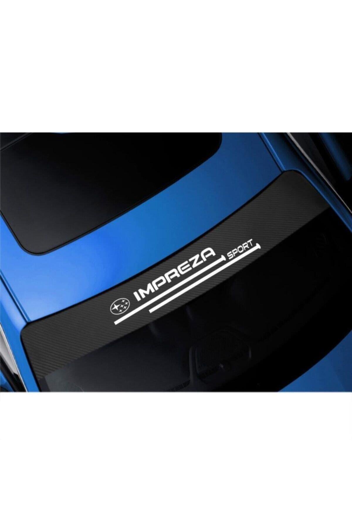 Subaru Impreza Için Karbon Ön Cam Oto özel yeni sticker