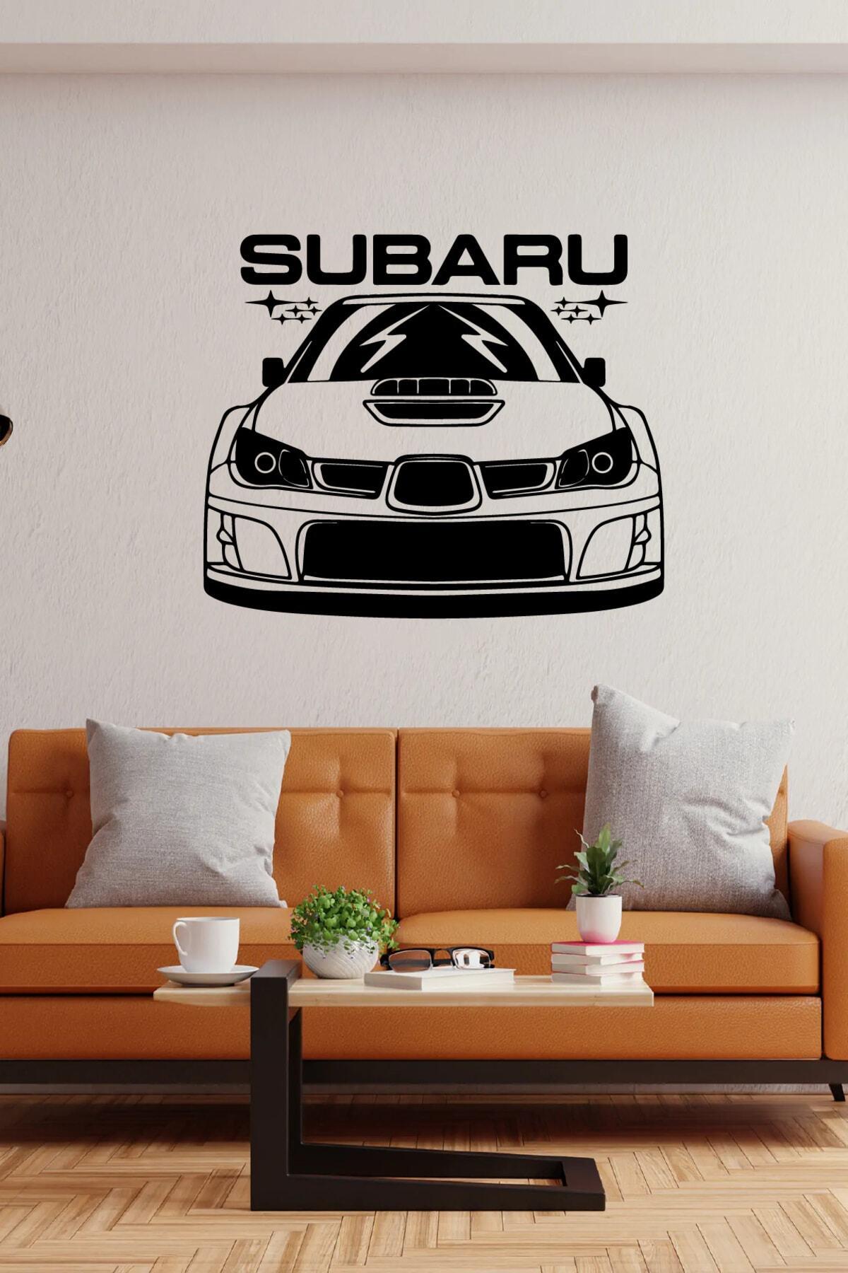 Subaru Modifiyeli Araba Duvar özel yeni sticker Yapıştırma (SUDAN VE NEMDEN ETKİLENMEZ)