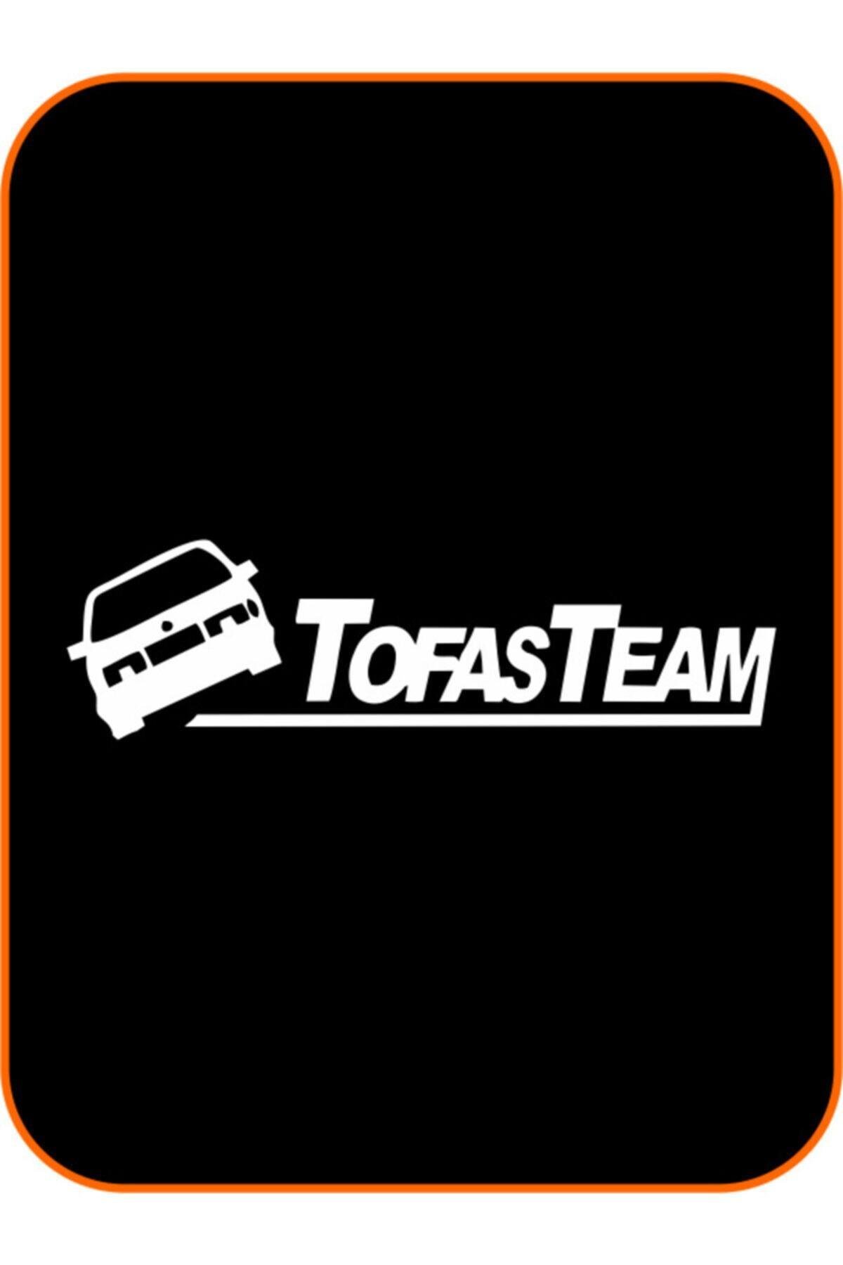 Tofaş Oto özel yeni sticker Beyaz 40*10 Cm