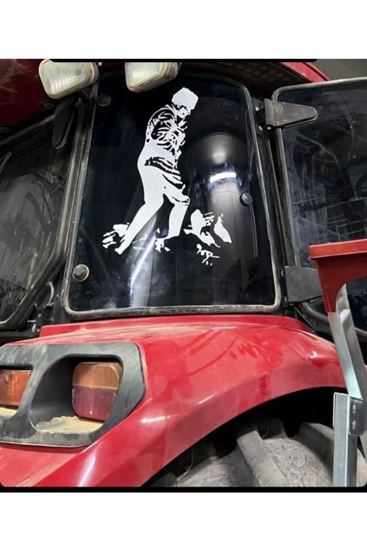 Traktör özel yeni sticker Atatürk20Cm 20Cm