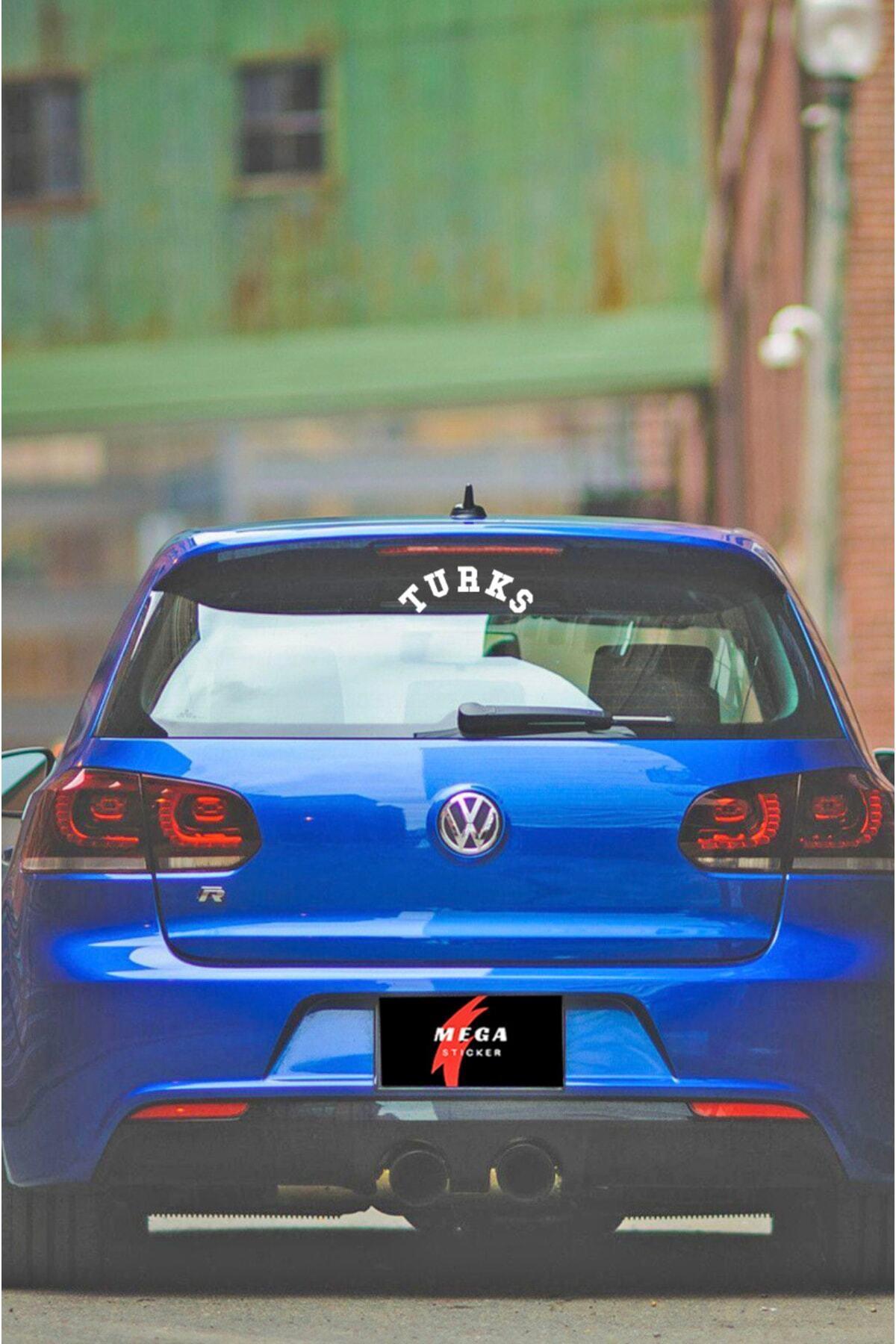 Turks Oto özel yeni sticker 14*5 Cm