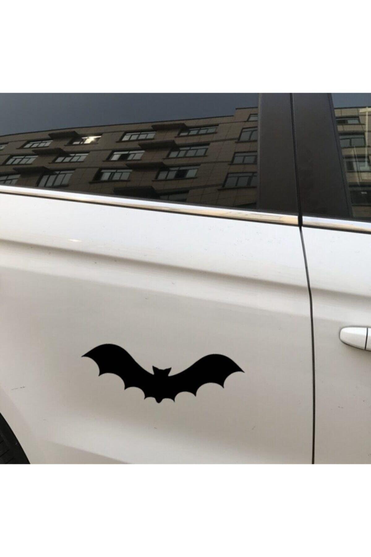 Uçan Yarasa Tasarım Su Geçirmez Çıkarılabilir Oto özel yeni sticker 20*7 Cm