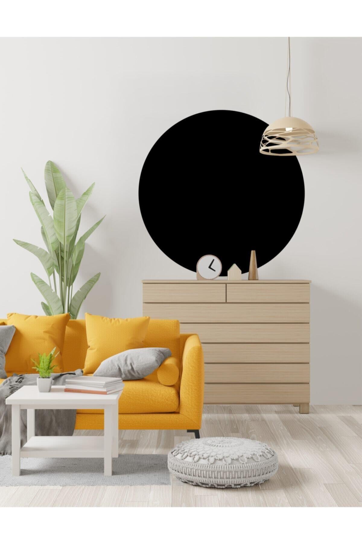 Yuvarlak Boho Tarzı Duvar özel yeni sticker 50X50 cm