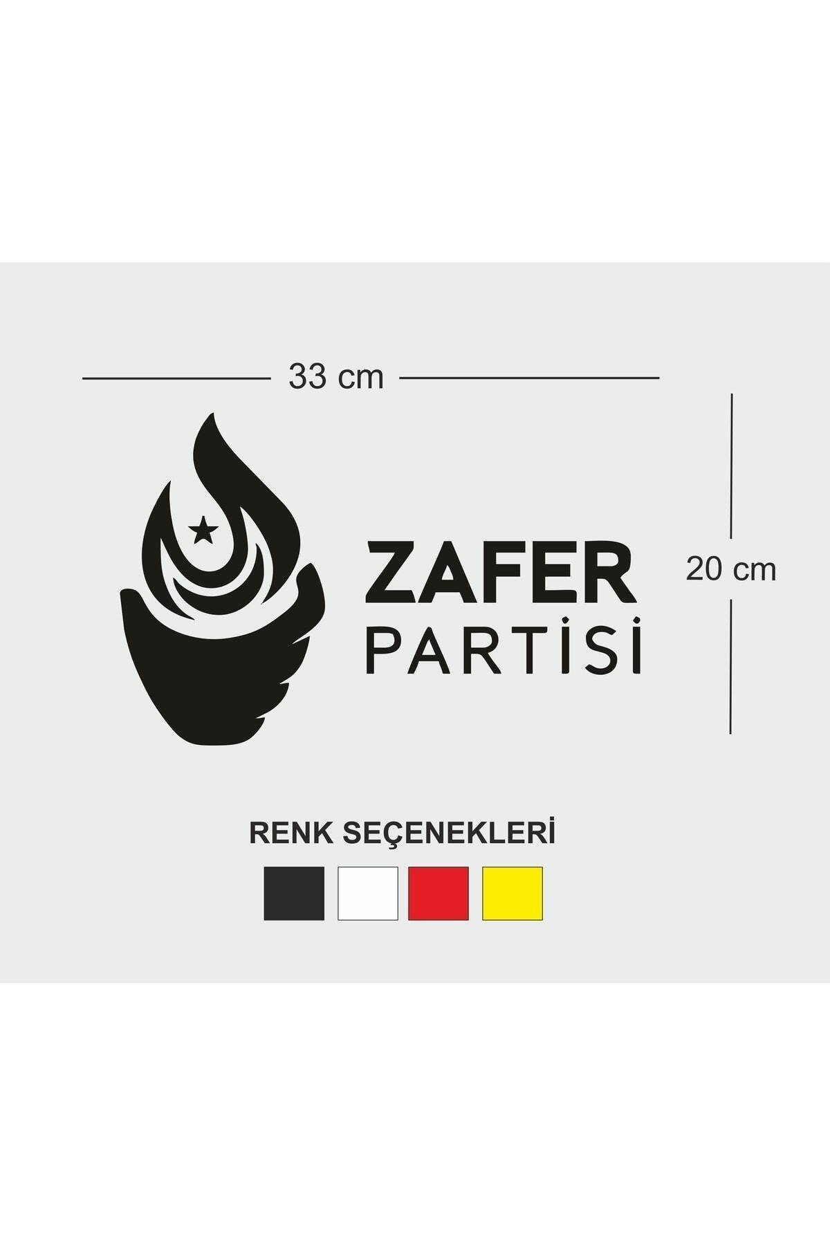 Zafer Partisi Oto özel yeni sticker 33*20 Cm