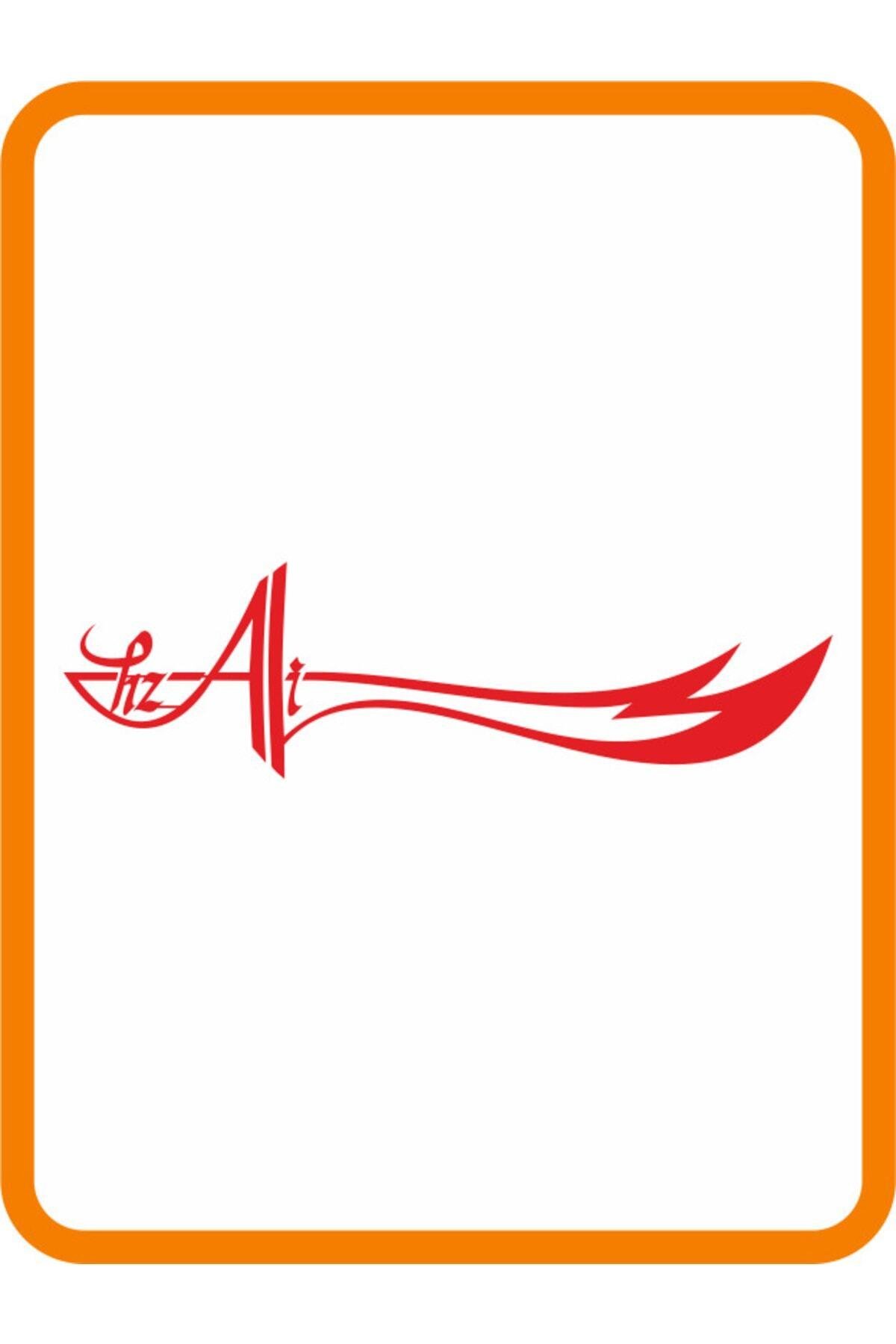 Zülfikar Kılıç Oto özel yeni sticker Kırmızı 40*12 Cm