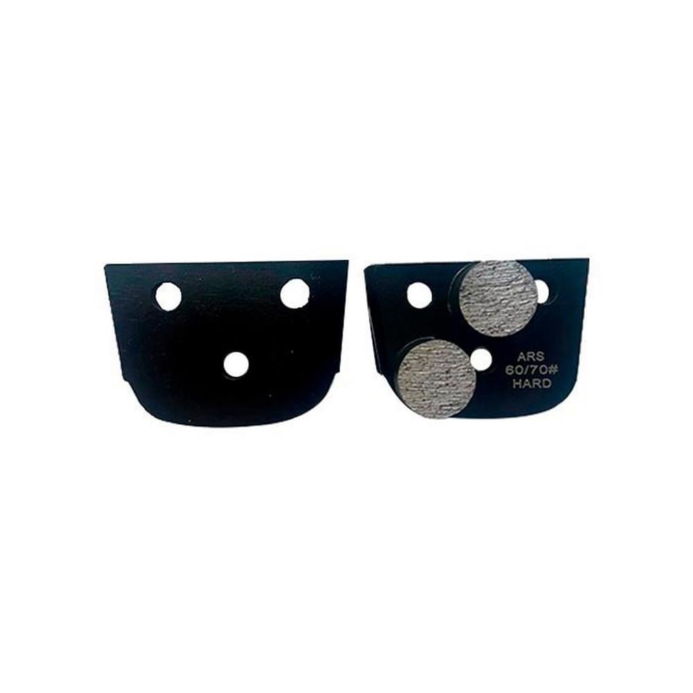 LAVINA VE HTG UYUMLU SİYAH METAL ELMAS 2 BUTON SEGMENTS 60/70 # HARD BOND