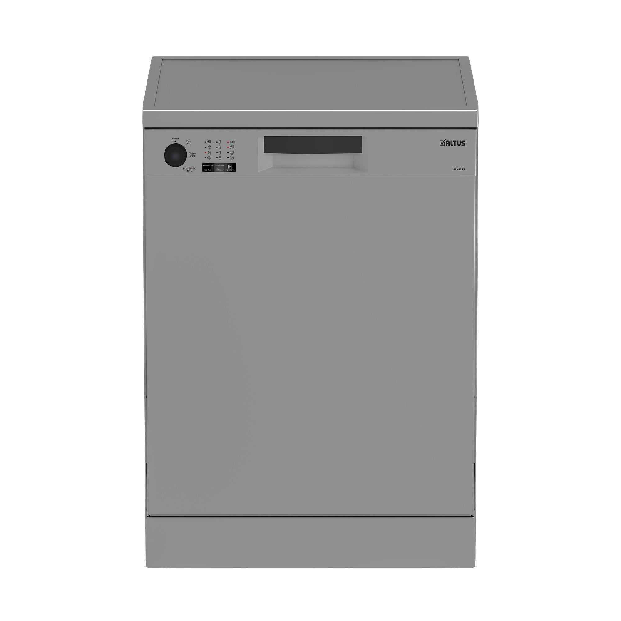ALTUS AL-413 PS (3 Program-Silver) BULAŞIK MAKİNESİ