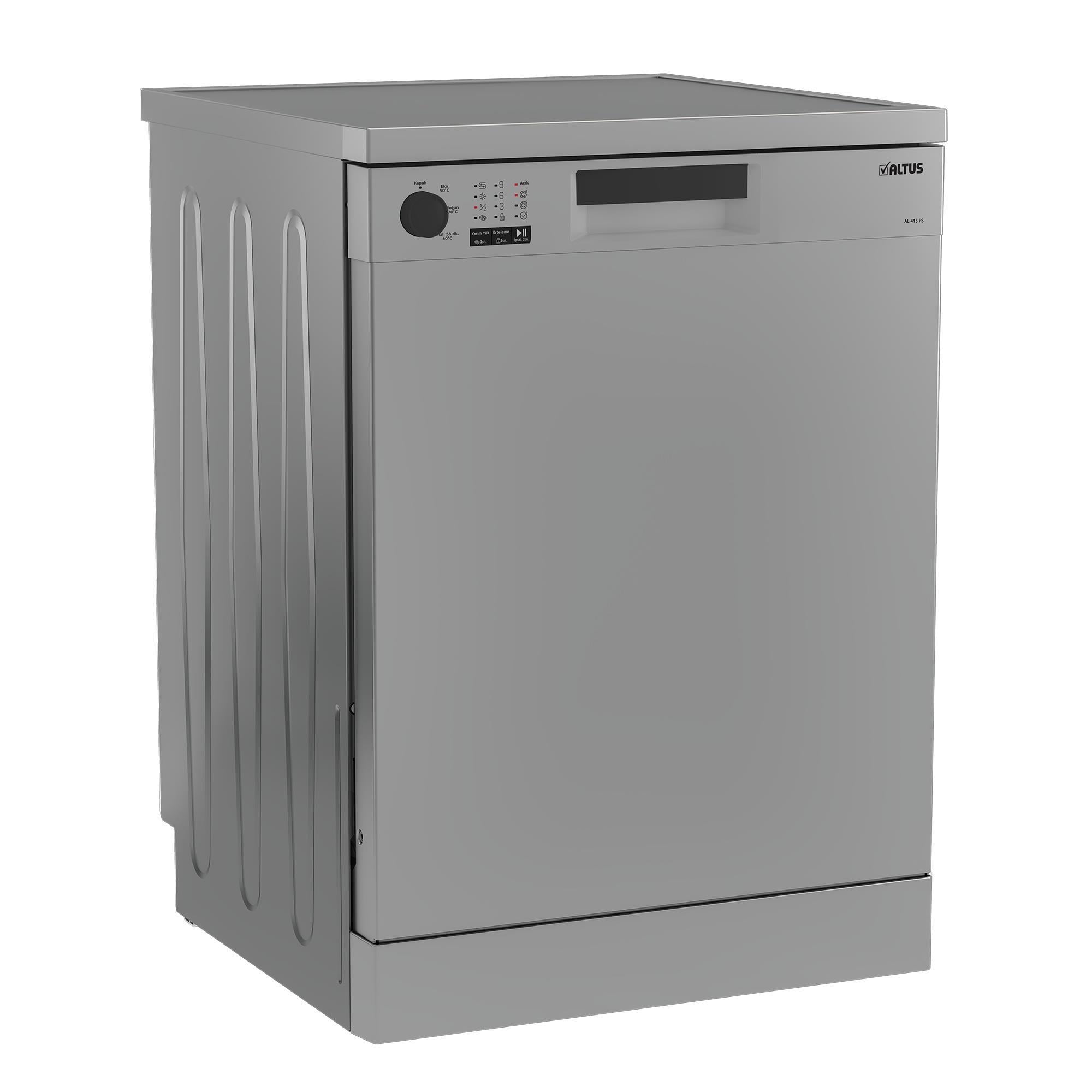 ALTUS AL-413 PS (3 Program-Silver) BULAŞIK MAKİNESİ
