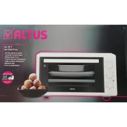 ALTUS AL-45 T (40 Litre - Beyaz) TURBO MİNİ FIRIN