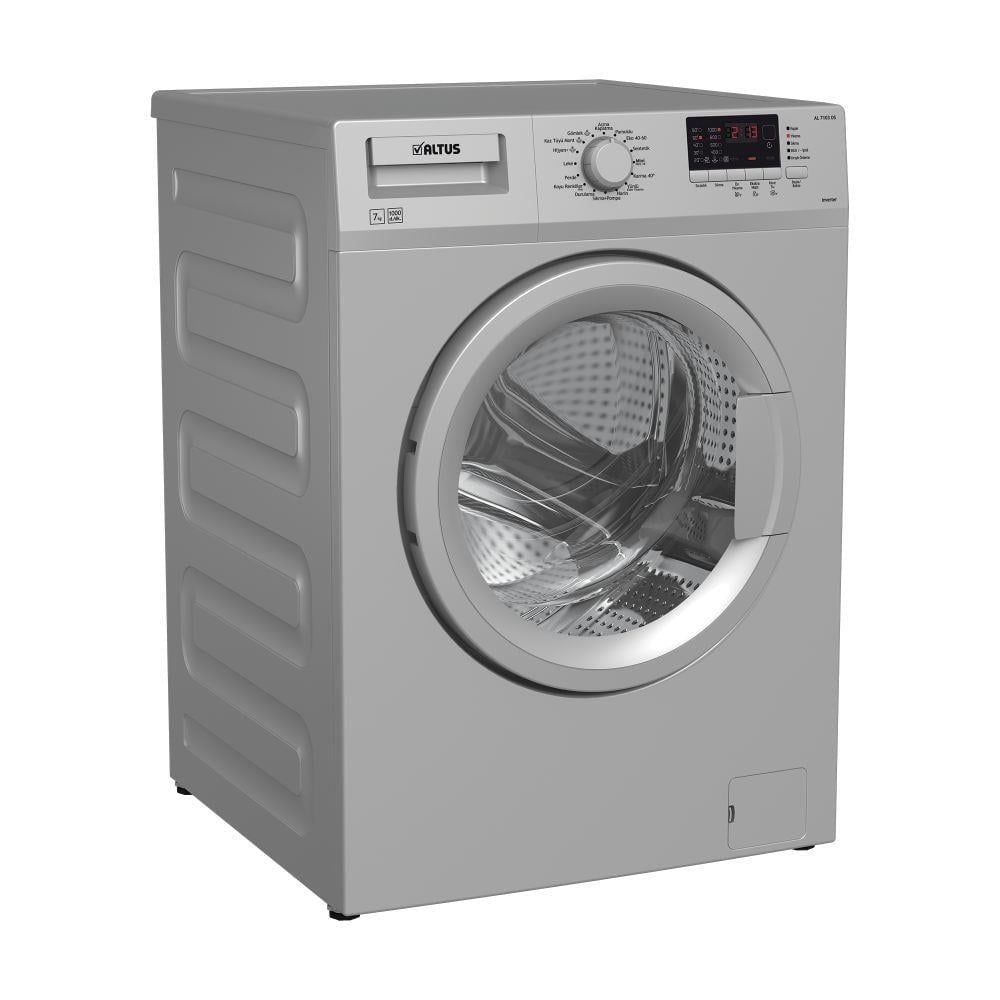 ALTUS AL-7103 DS (7 KG-1000 DEVİR-Silver) ÇAMAŞIR MAKİNESİ
