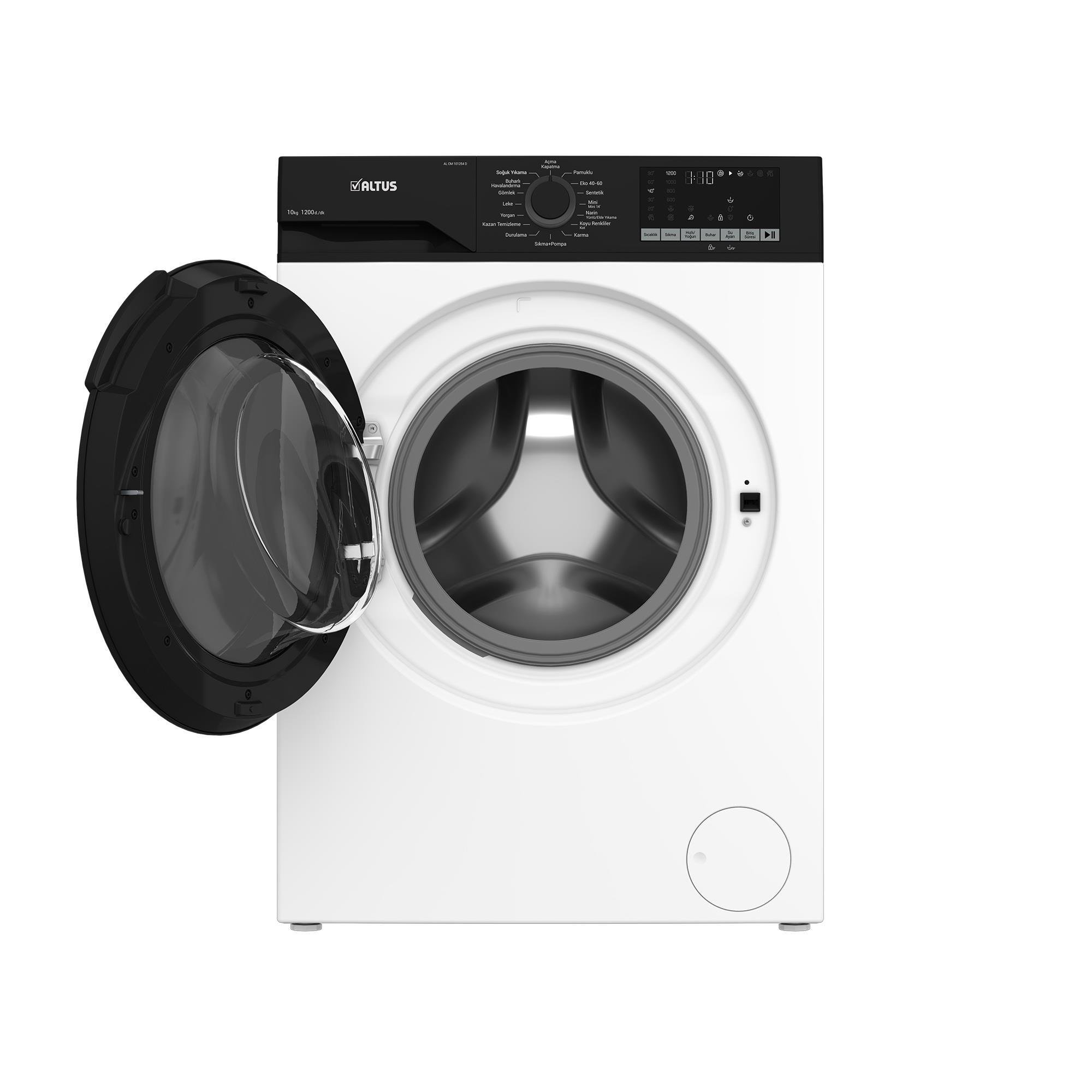 ALTUS AL-CM 101254 D (10 KG-1200 DEVİR) ÇAMAŞIR MAKİNESİ