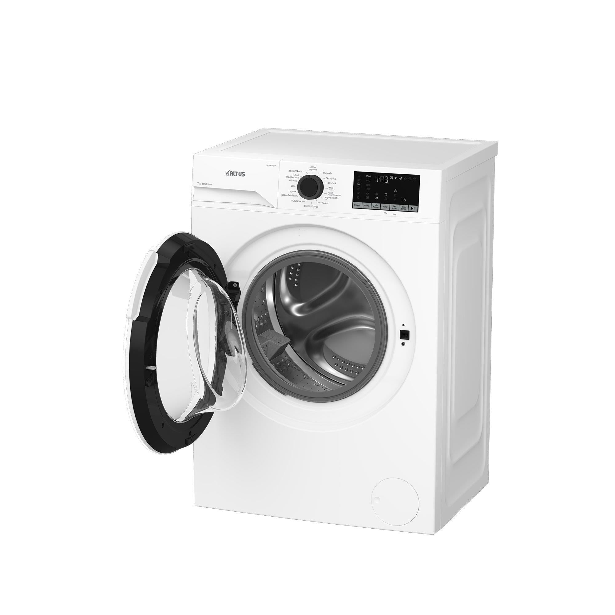 ALTUS AL-CM 71045R (7 KG-1000 DEVİR) ÇAMAŞIR MAKİNESİ | Peşinatsız, Kartsız 12 Ay Elden Taksit | Habipler AVM