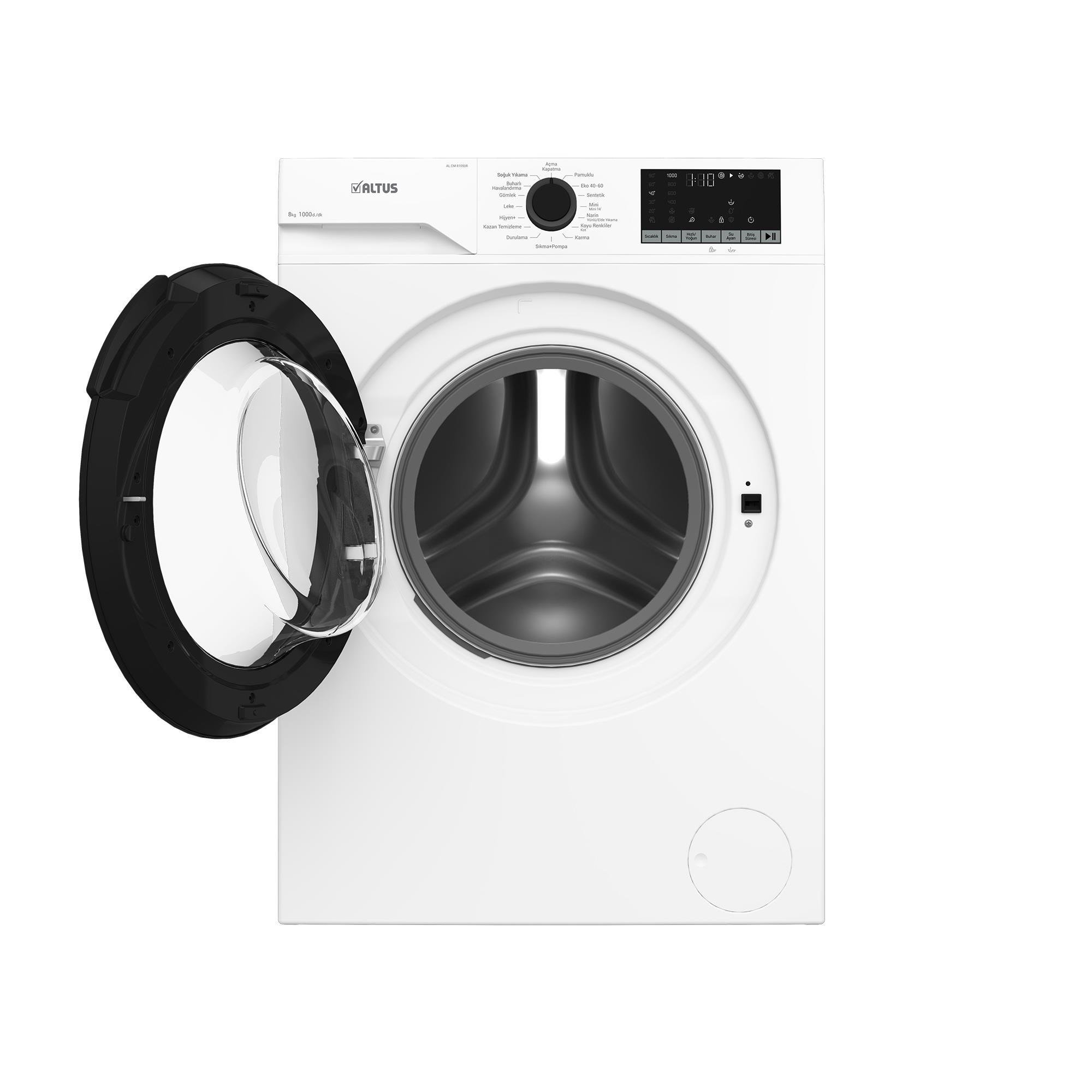 ALTUS AL-CM 81050R (8 KG-1000 DEVİR) ÇAMAŞIR MAKİNESİ