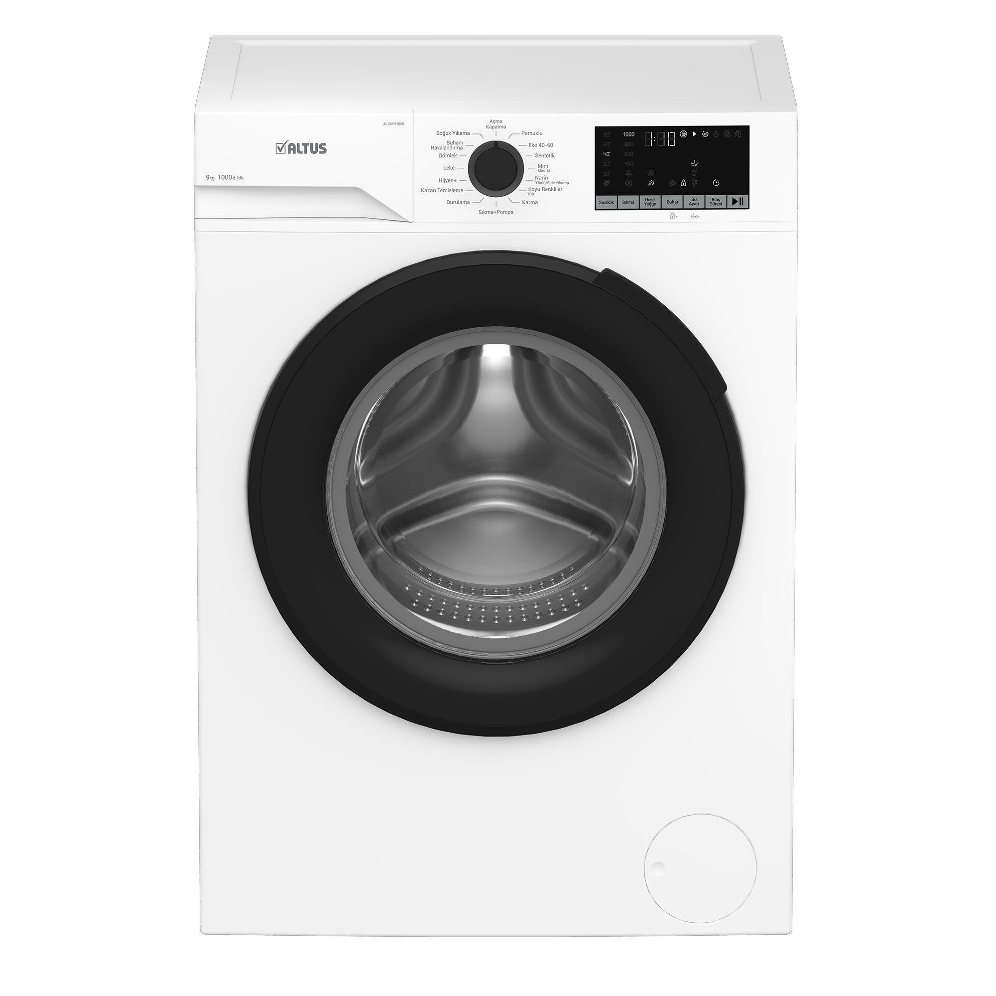 ALTUS AL-CM 91050 R (9 KG-1000 DEVİR) ÇAMAŞIR MAKİNESİ Kredi Kartsız, Peşinatsız, Elden Taksitle | Habipler AVM