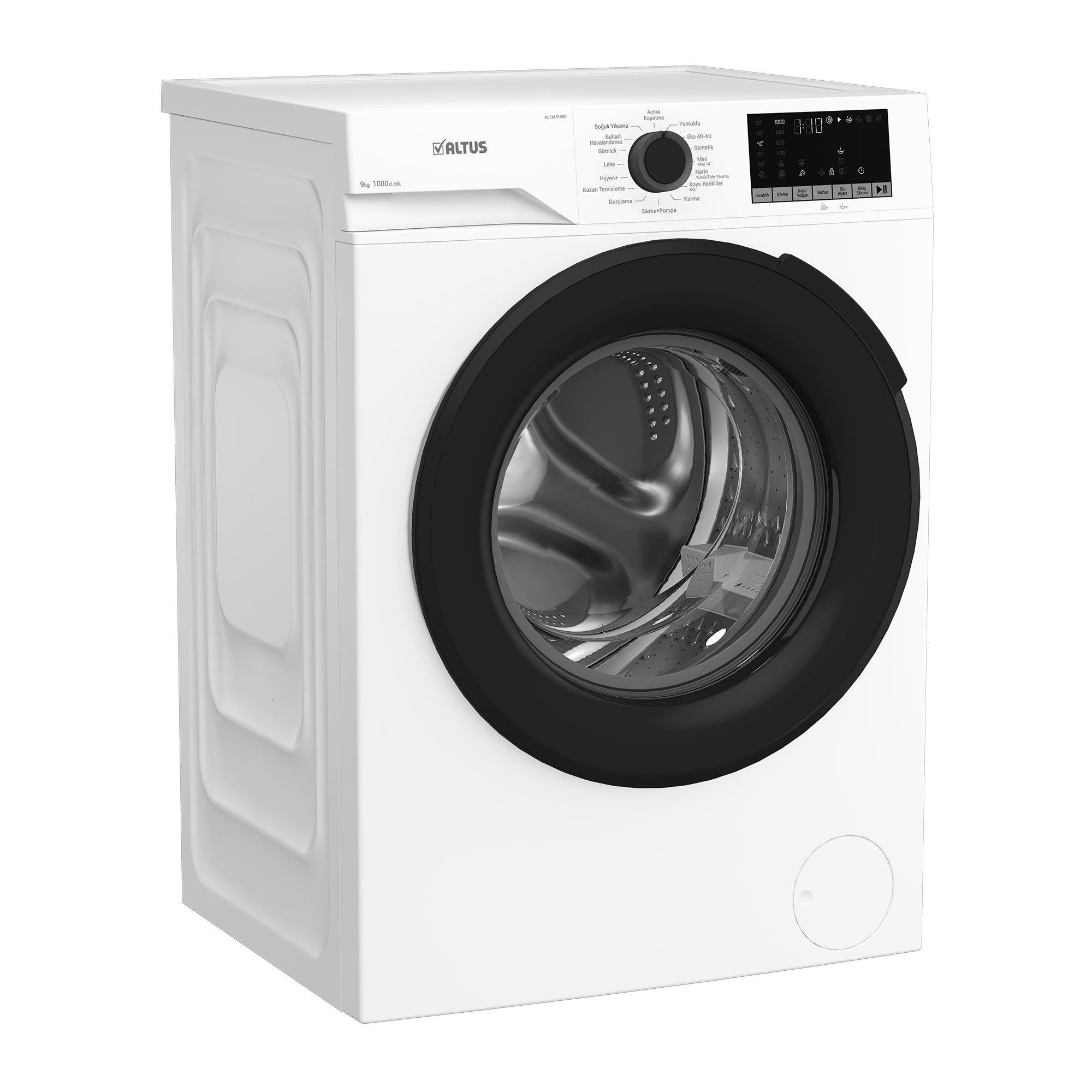 ALTUS AL-CM 91050 R (9 KG-1000 DEVİR) ÇAMAŞIR MAKİNESİ Kredi Kartsız, Peşinatsız, Elden Taksitle | Habipler AVM