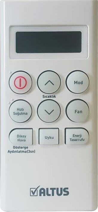 ALTUS ALK-1270 A++ (12000 BTU) İNVERTER KLİMA