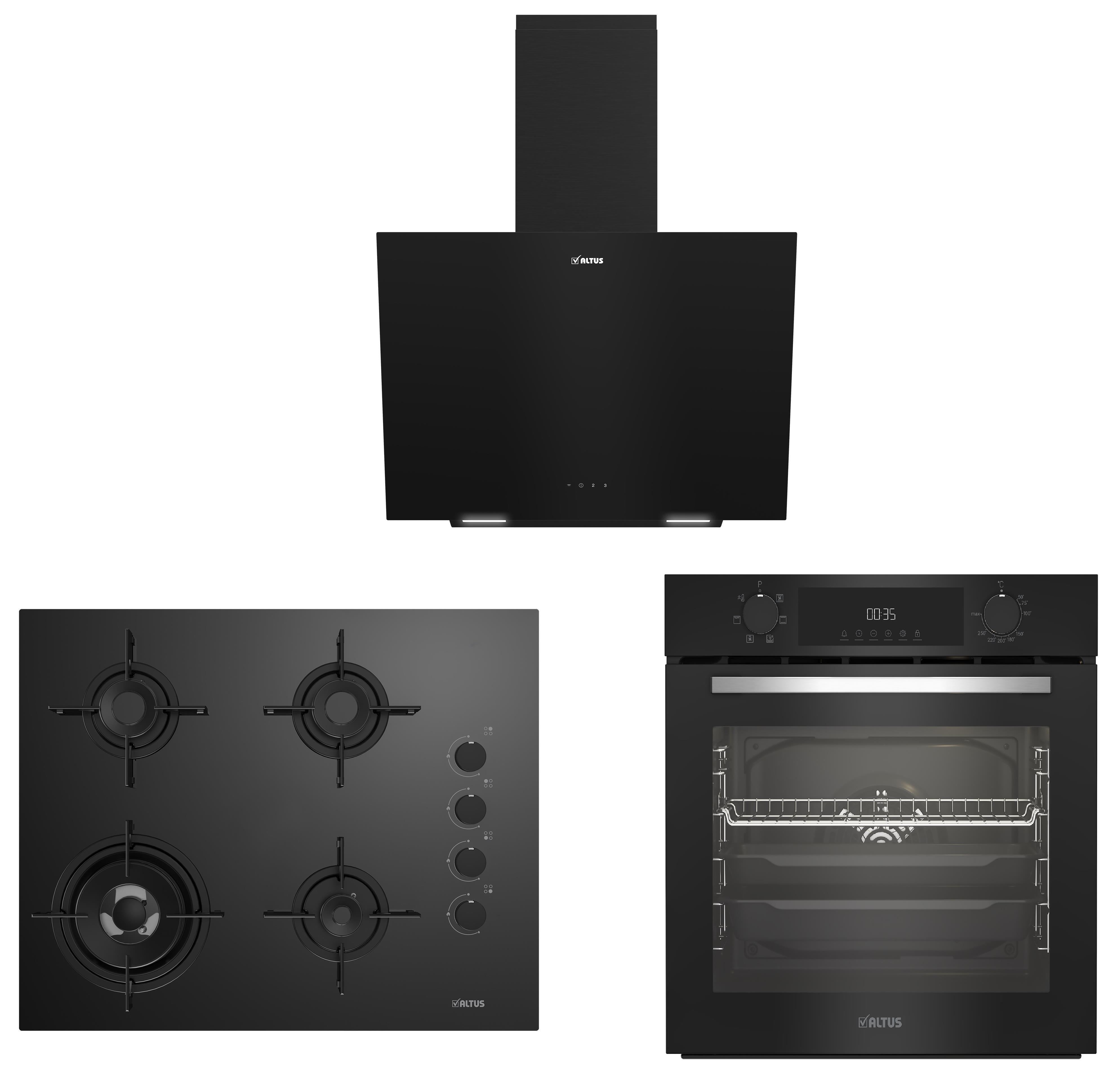 ALTUS SİYAH GURME ANKASTRE SET