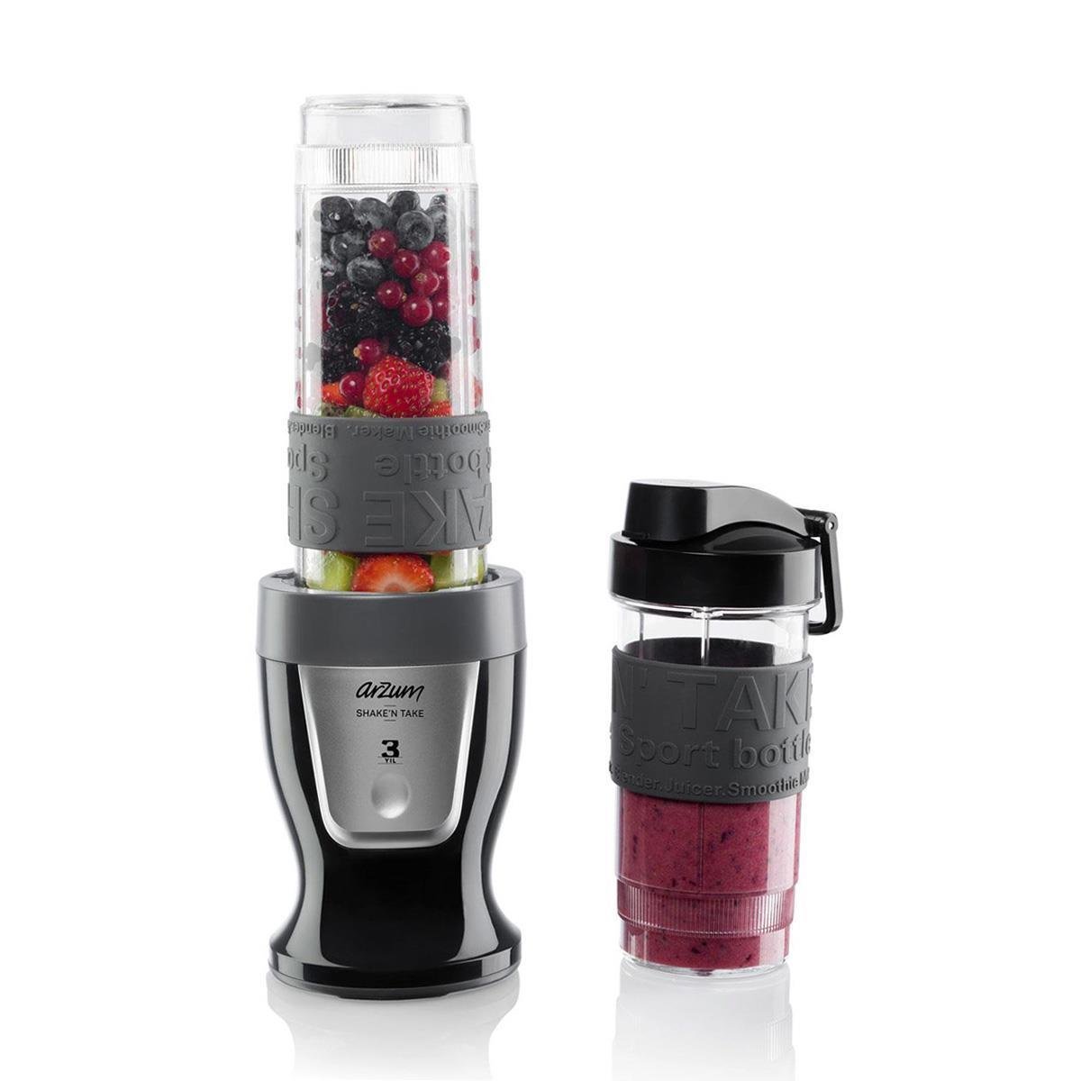 ARZUM AR1032 Shake'N Take 300 Watt Smoothie Kişisel BLENDER