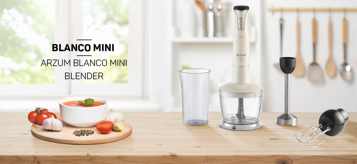 ARZUM AR1140 BLANCO BLENDER SET