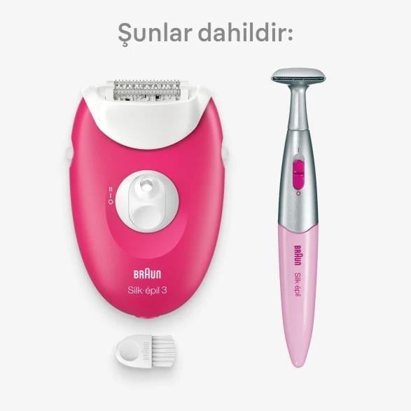 BRAUN Silk-épil 3-3202 EPİLATÖR