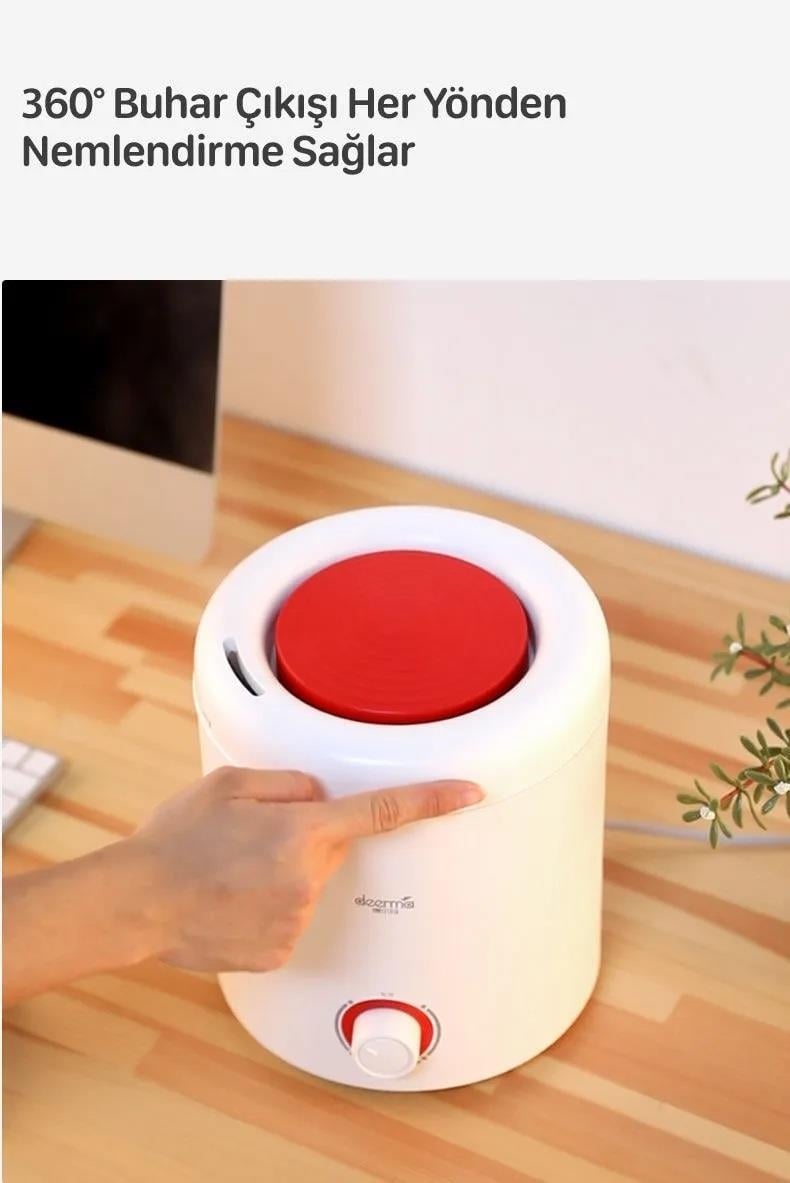 DEERMA F300 Üstten Dolum Ultrasonik Soğuk Buhar HAVA NEMLENDİRİCİ