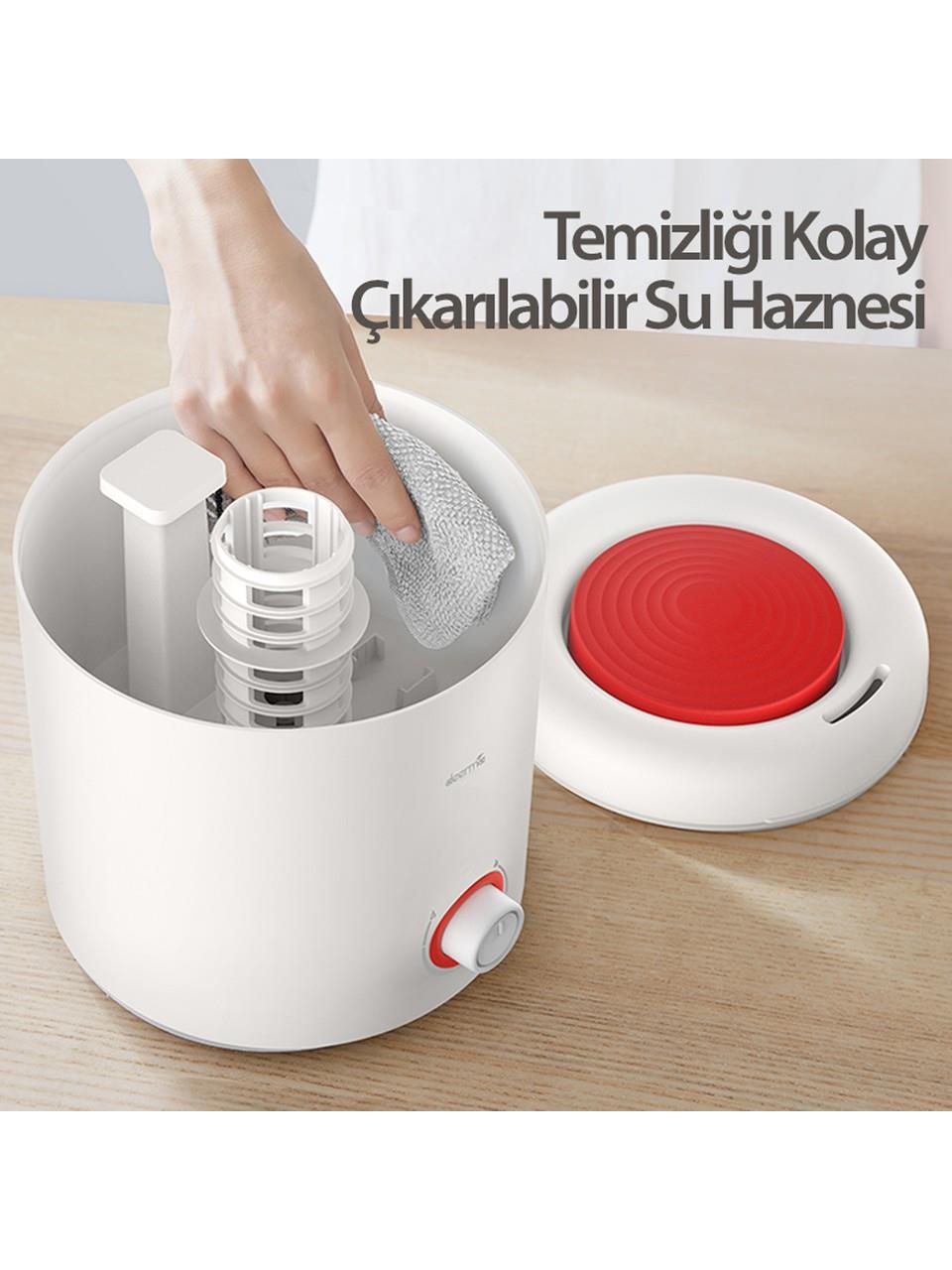 DEERMA F300 Üstten Dolum Ultrasonik Soğuk Buhar HAVA NEMLENDİRİCİ