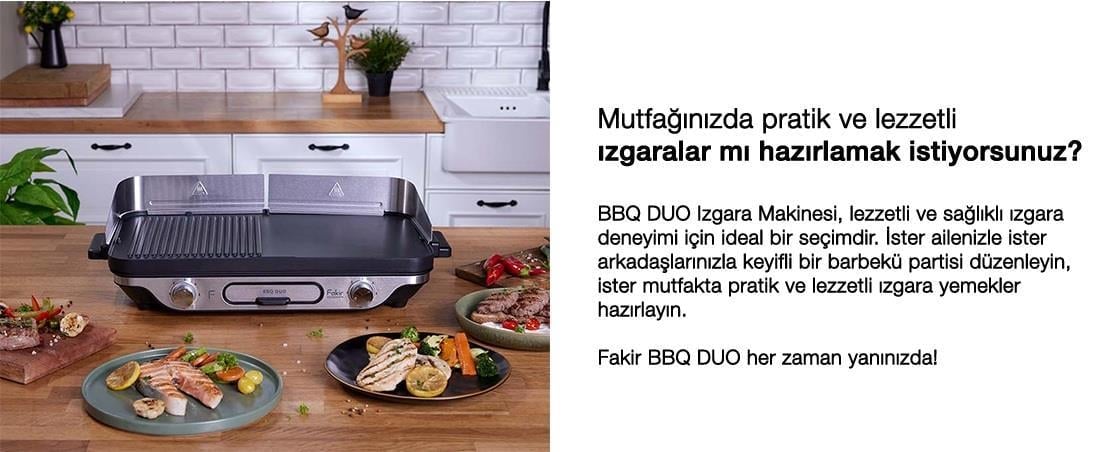 FAKİR BBQ DUO ELEKTRİKLİ IZGARA