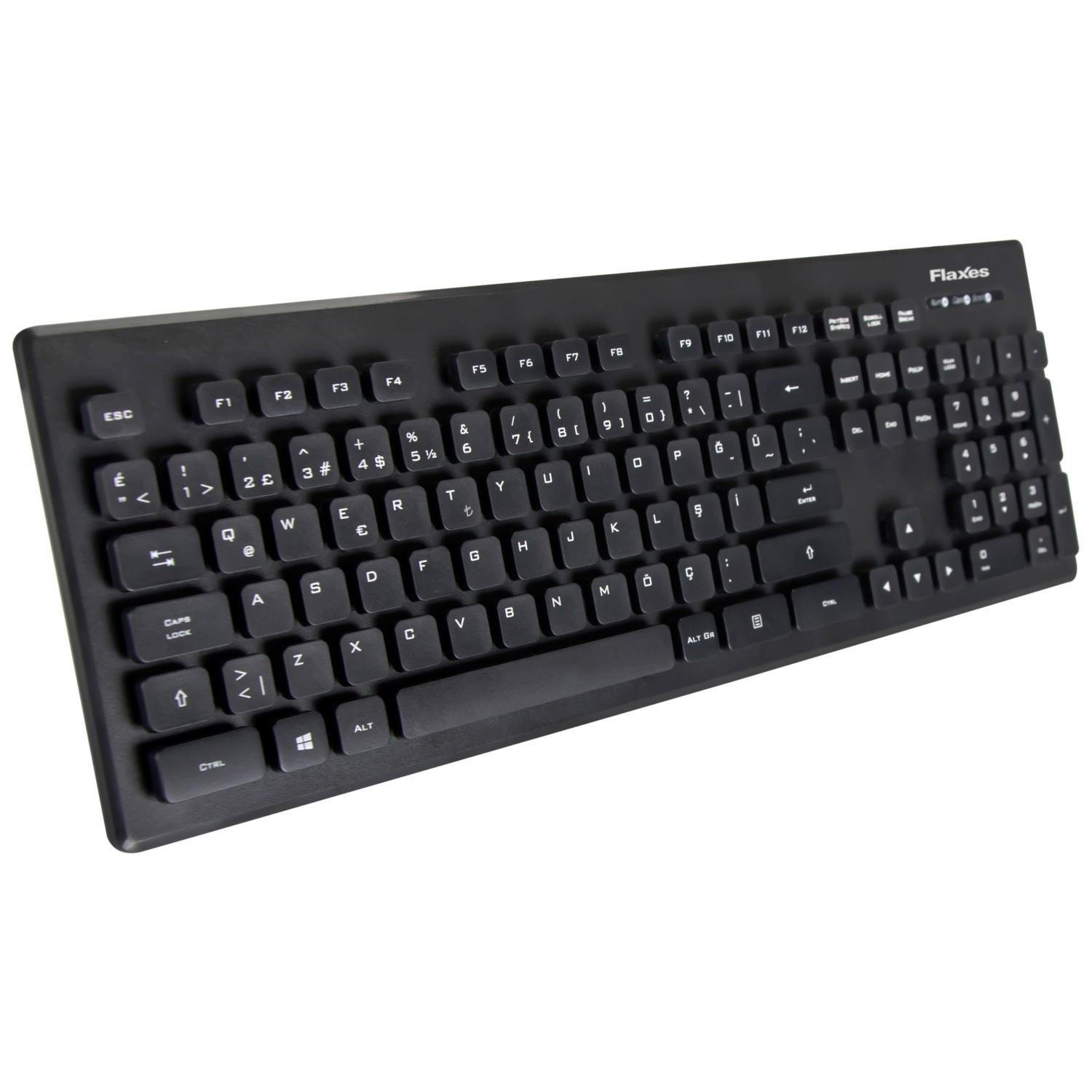 FLAXES FLX-162Q DAKTİLO TUŞ USB KLAVYE
