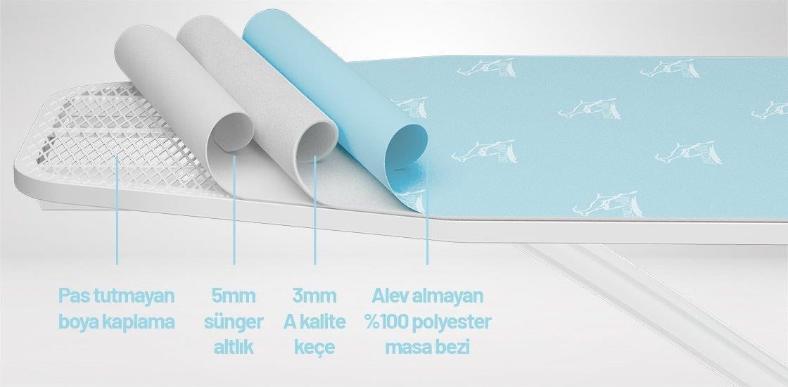 GAZZELLA (GZM 800 DS) DUTY ÜTÜ MASASI